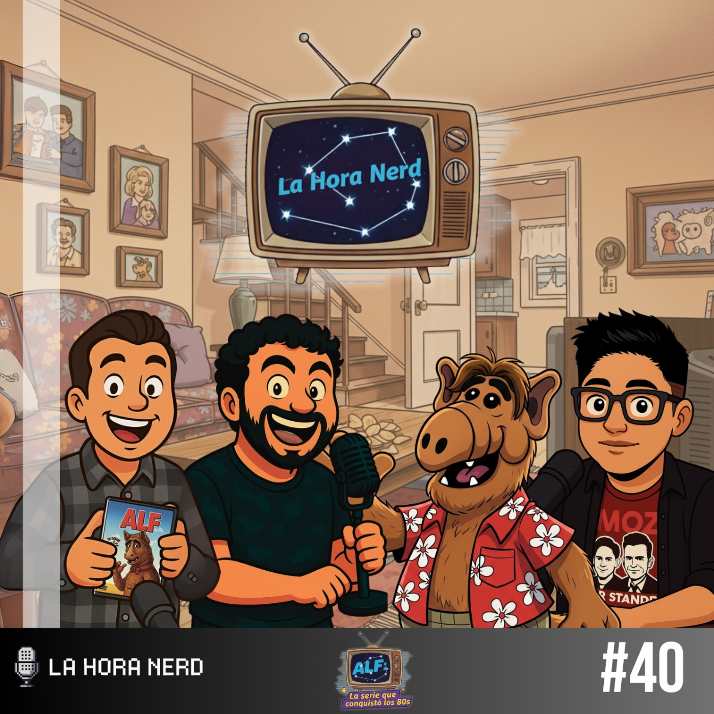 La Hora Nerd #40 - ALF: La serie que conquisto los 80's ft. Arturito López episode artwork