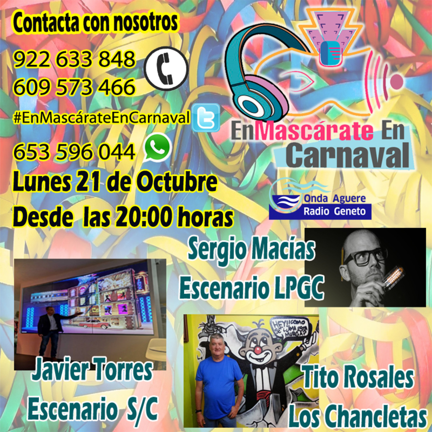 Enmascárate en Carnaval
