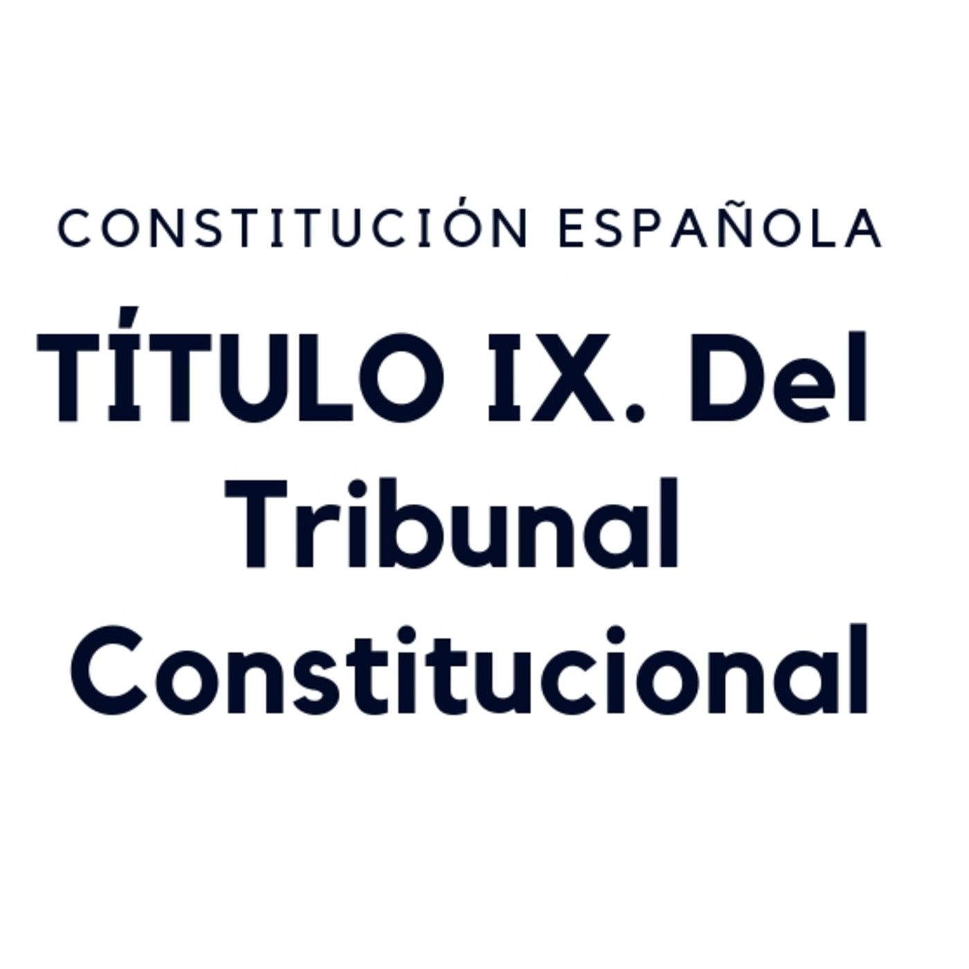 Constitución Española para Estudiar