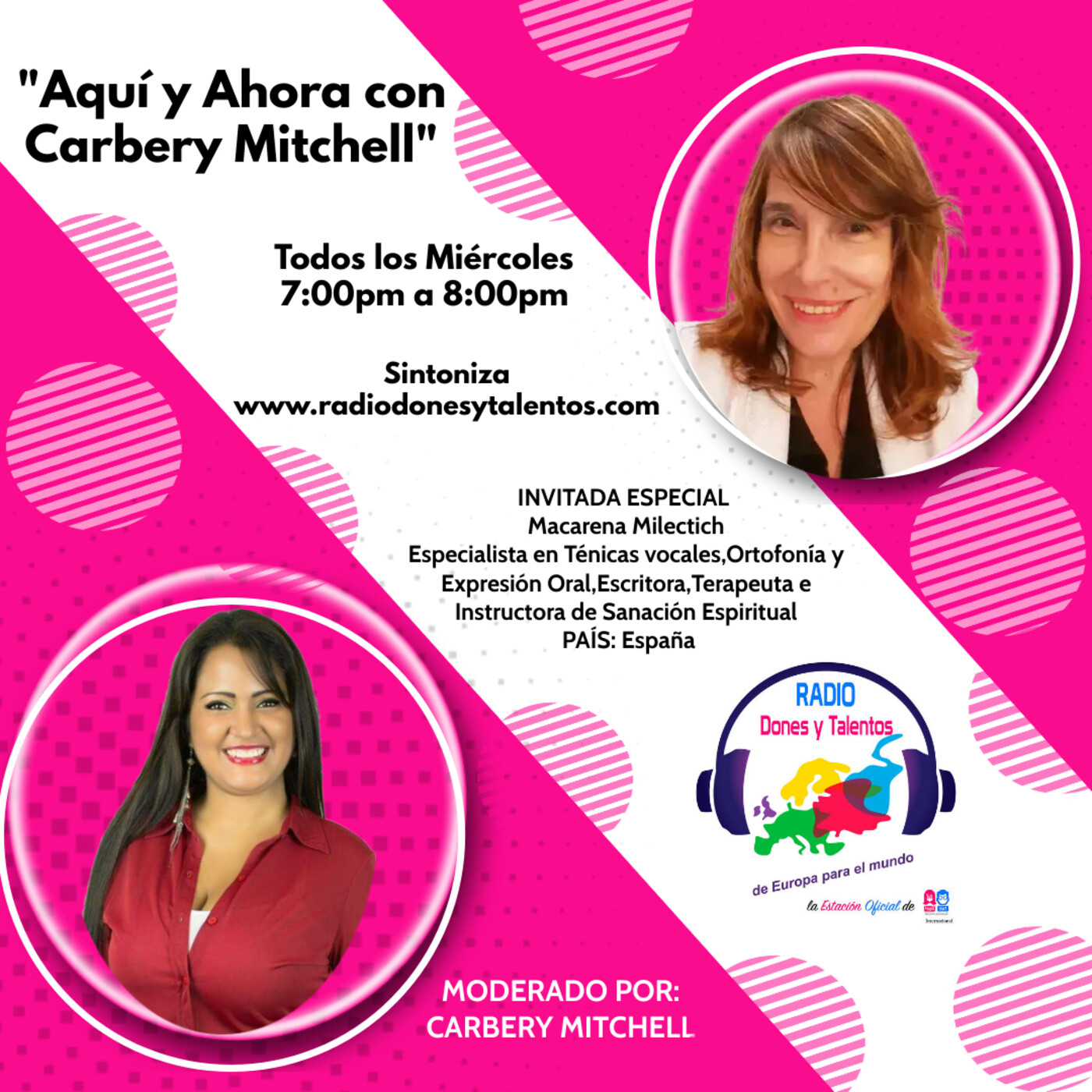 Aquí y Ahora con Carbery Mitchell