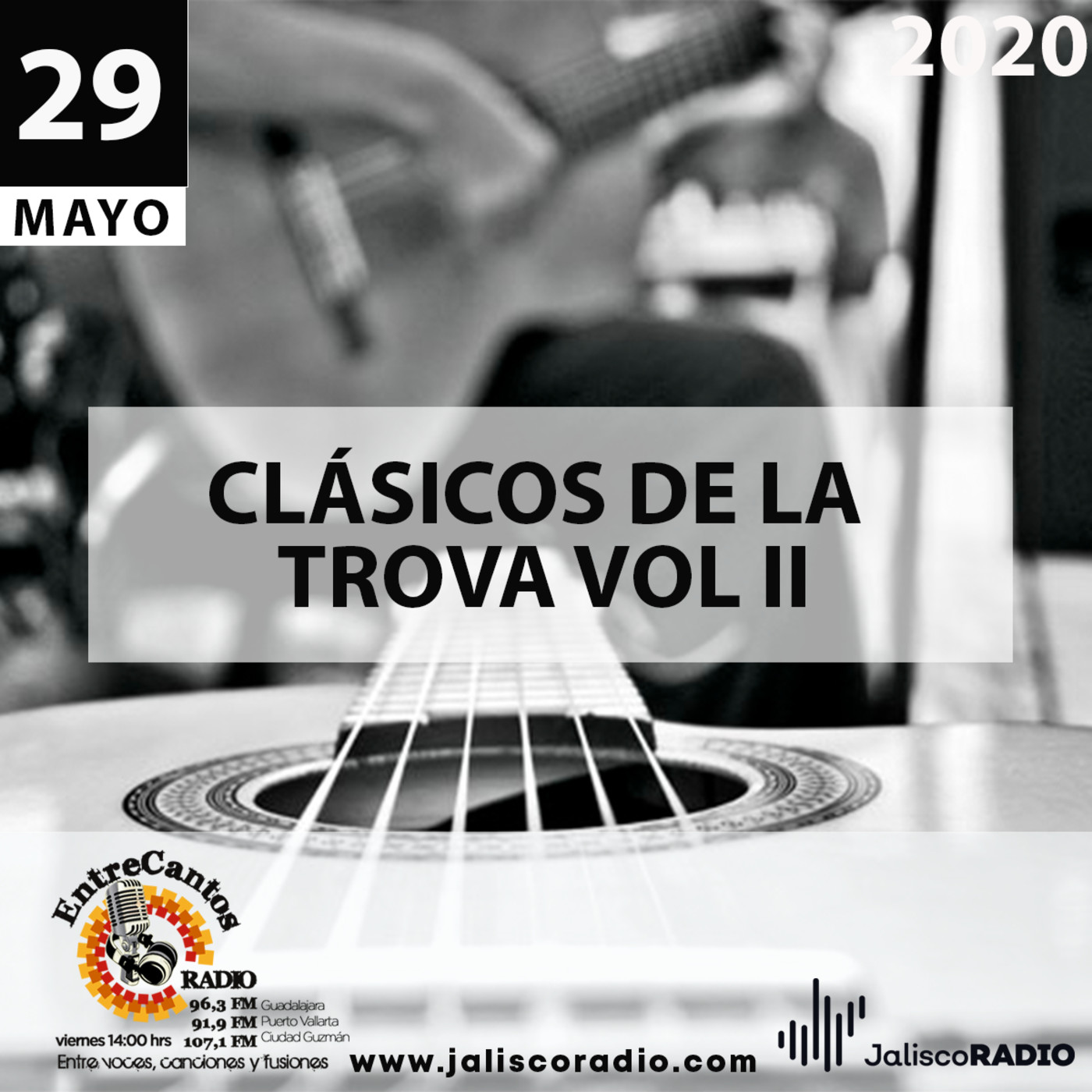 Programa Entrecantos 29 de mayo, 2020: Clásicos de la Trova Vol II episode artwork