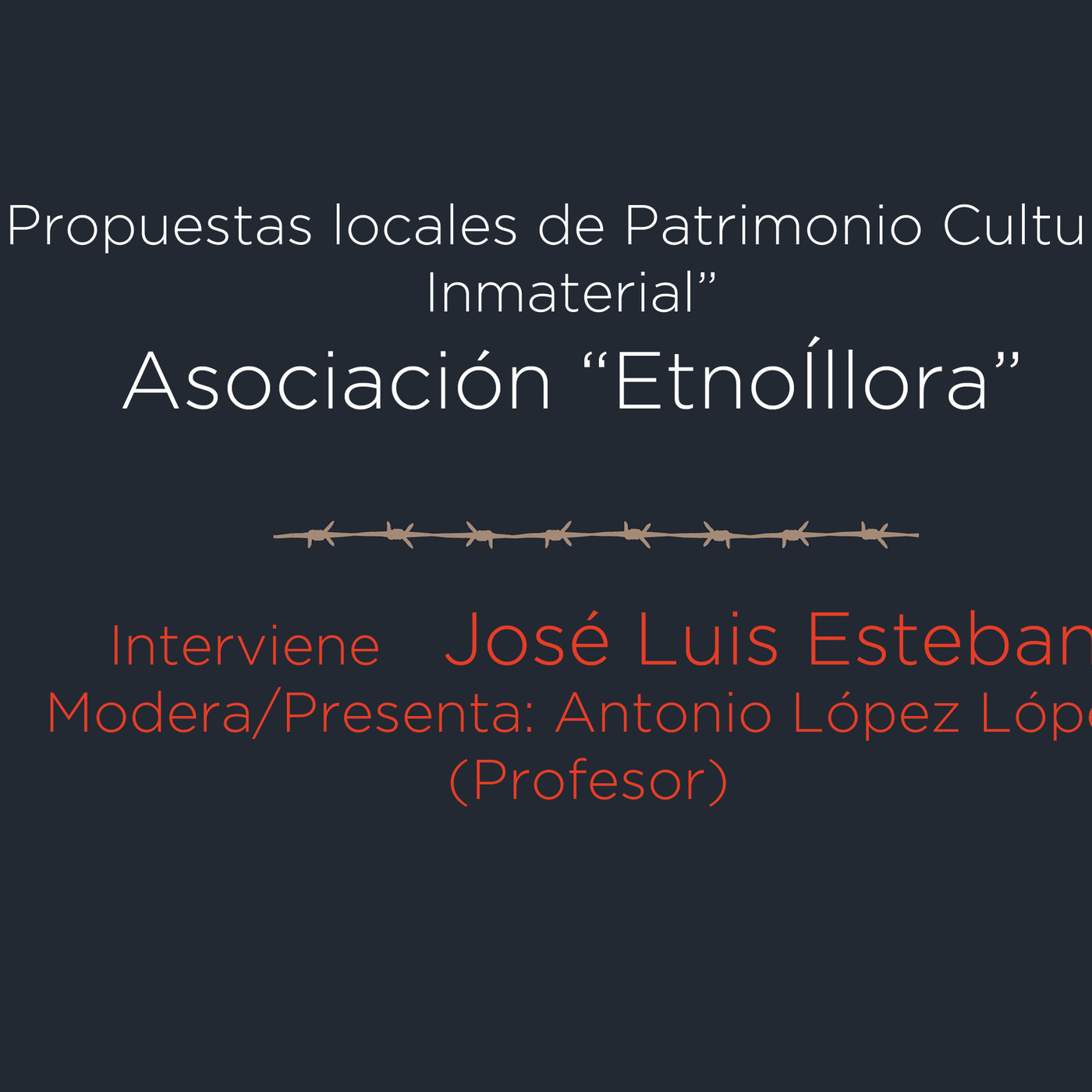 II FORO FOLK ISMAEL PEÑA DE PATRIMONIO INMATERIAL
