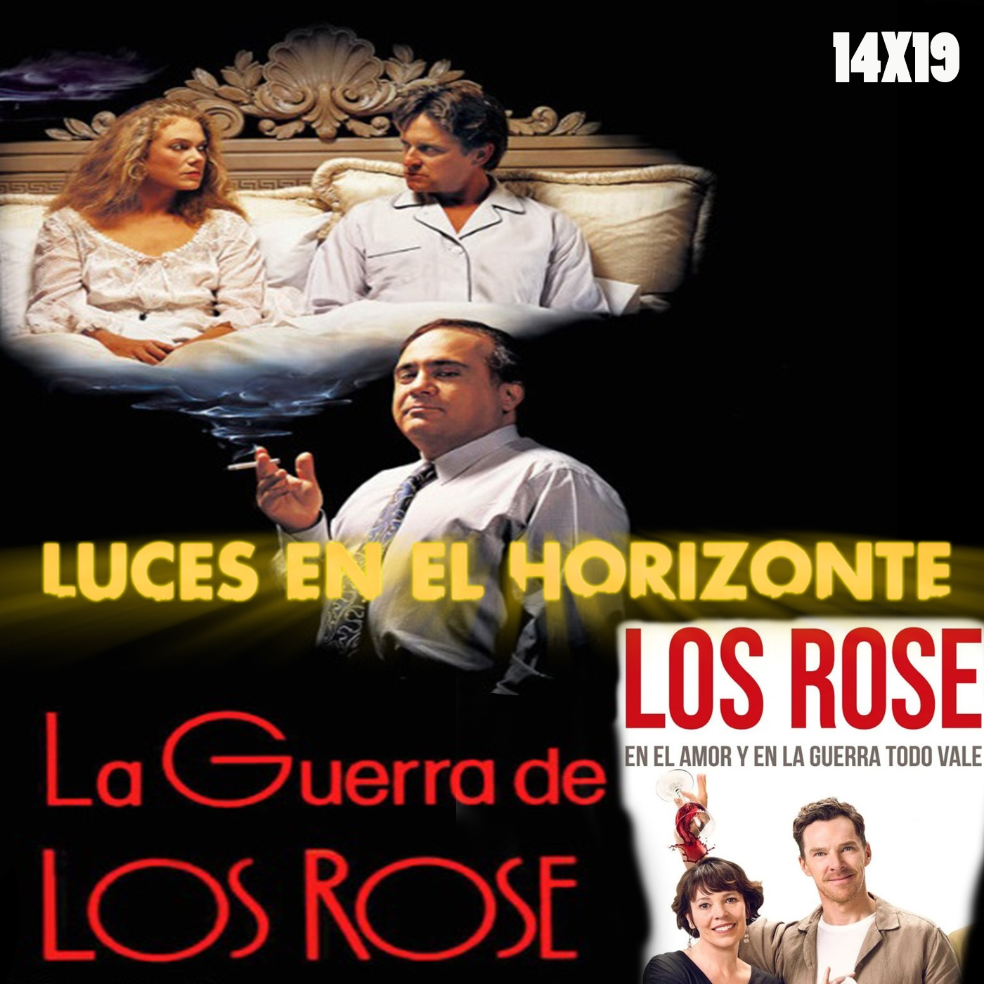 La guerra de los Rose + Los Rose (2025) - Luces en el Horizonte 14X19