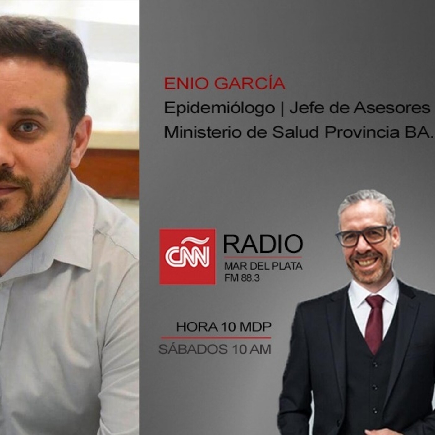CHARLAS en La 100 y CNN Radio Argentina