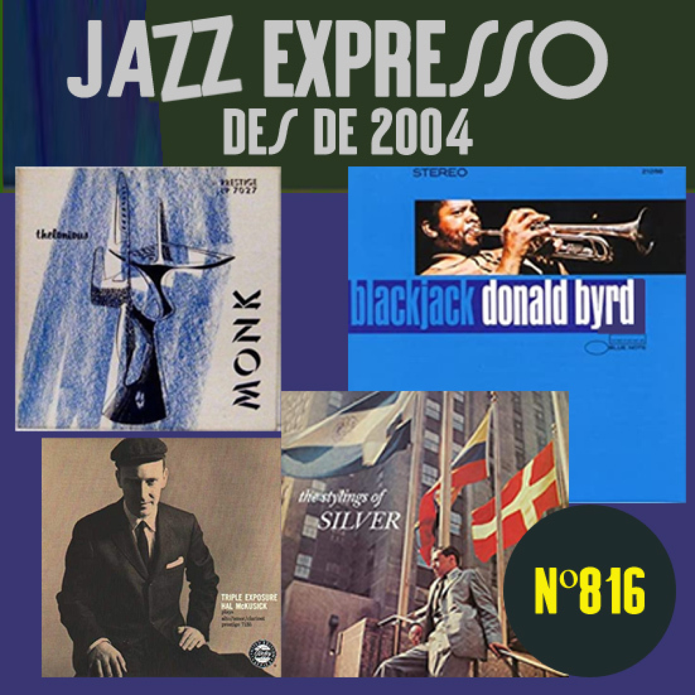 Jazz Expresso a Sants 3 Ràdio(20-01-23)816:Thelonious Monk, Horace Silver,Hal McKusick,Donald Byrd episode artwork
