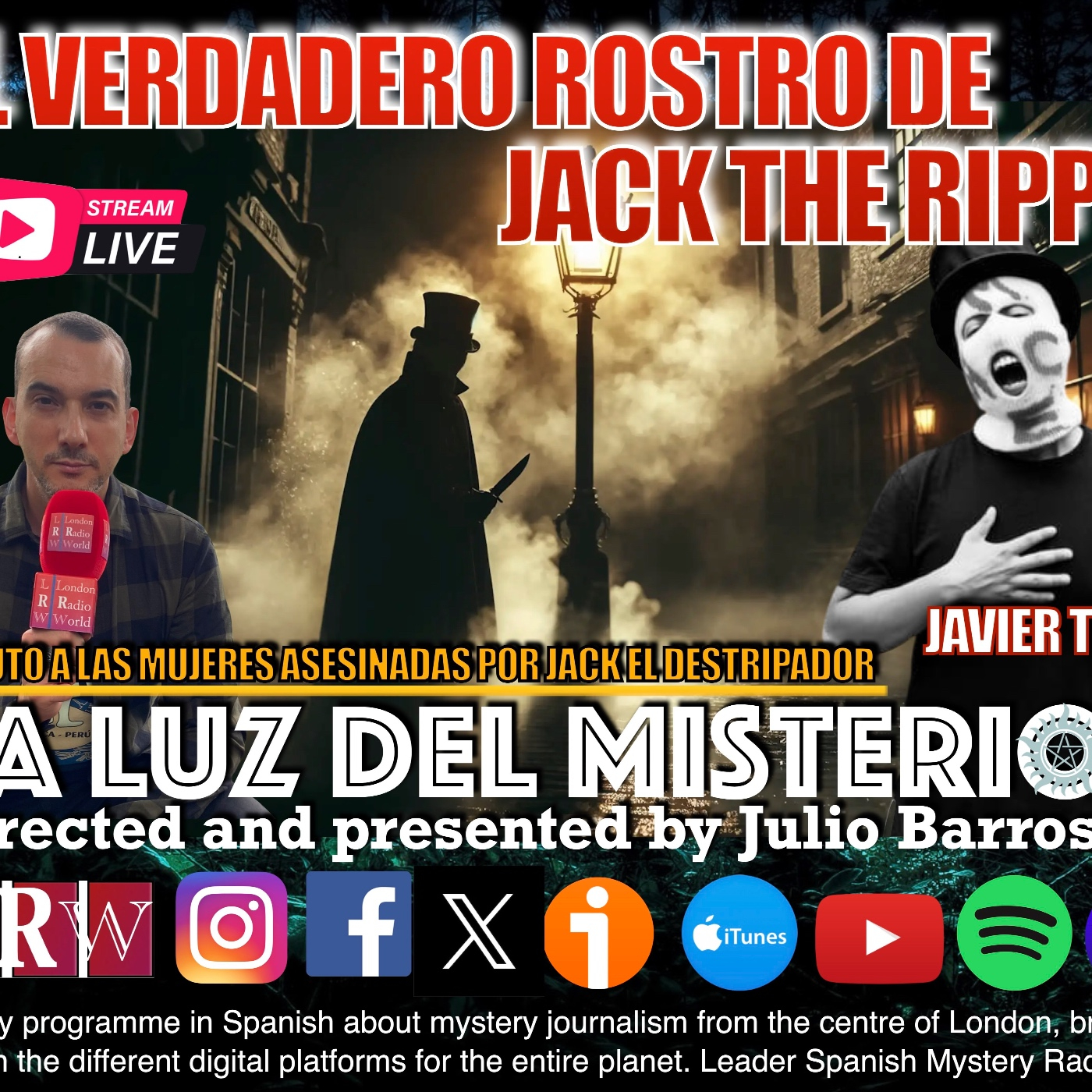 EL VERDADERO ROSTRO DE JACK THE RIPPER CON JAVIER TÉLLEZ