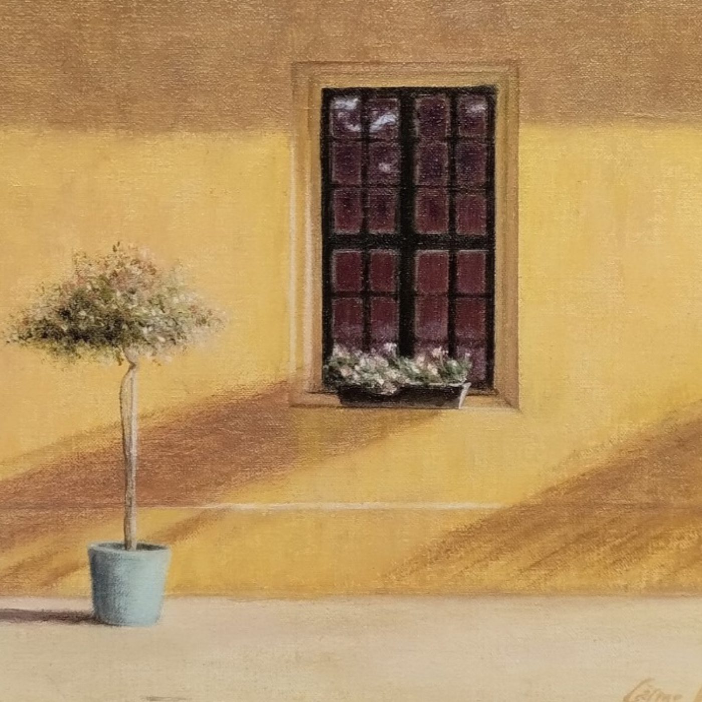 L'exposició la formen 16 quadres en petit format, sobre tot de Banyoles i racons de jardins episode artwork