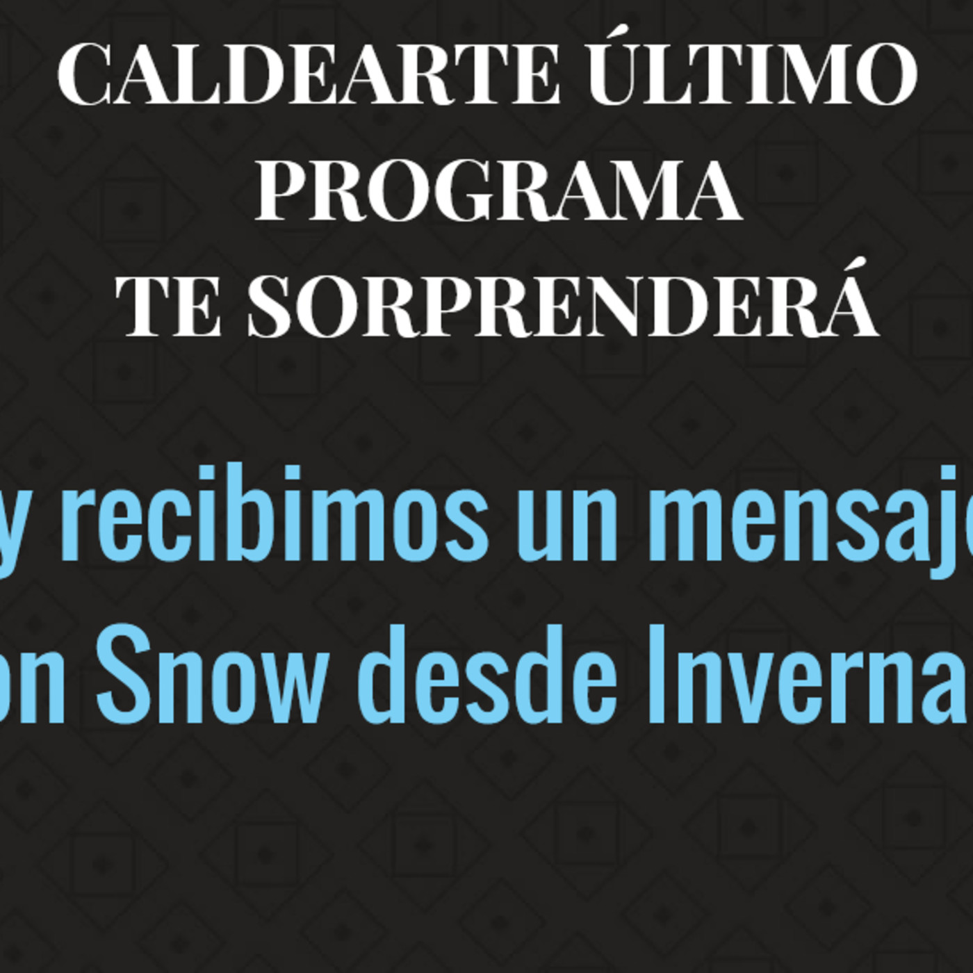 Caldearte - Temporada 1