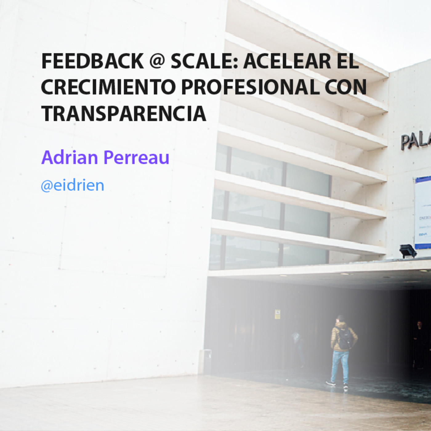 Conferencia Agile Spain 2019