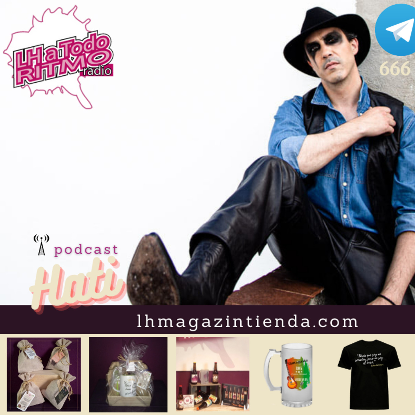 LH a Todo Ritmo - Desde la luna a la tierra Hati paso por nuestro programa para presentarnos su single episode artwork