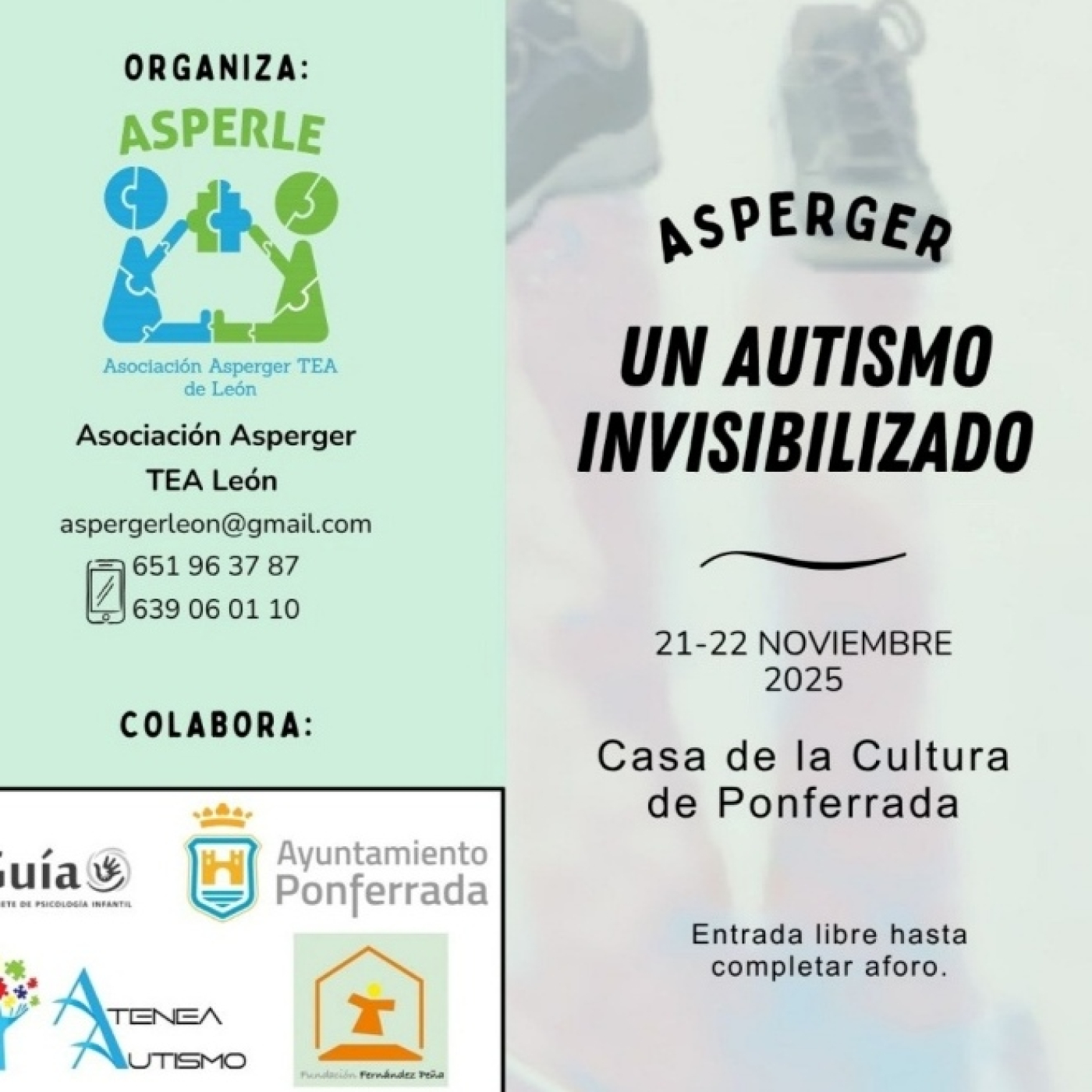 Amparo Gavela es presidenta de ASPERLE, la Asociación Síndrome de Asperger y TGD’s de León