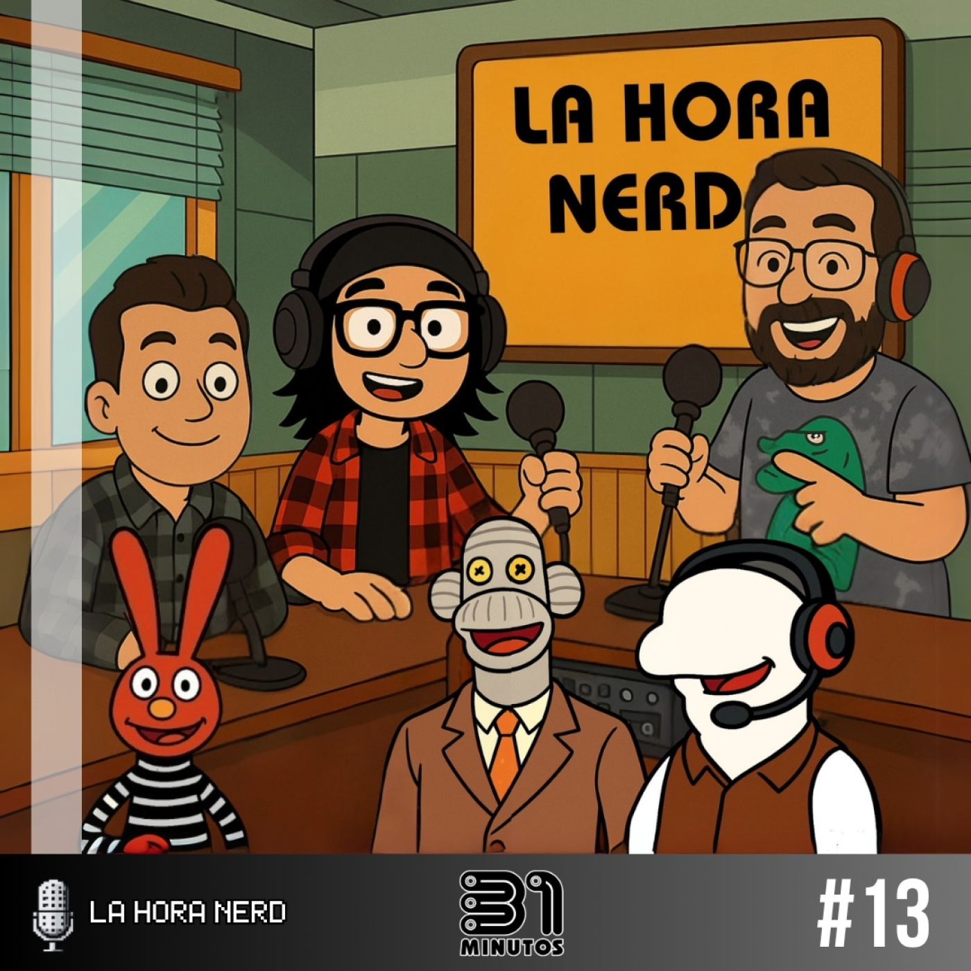 La Hora Nerd #13 ‐ 31 Minutos ft. Soledad Cantalgua "Desconectados" episode artwork