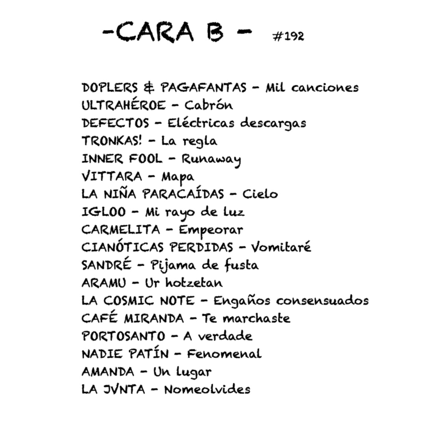 Cara B - 192