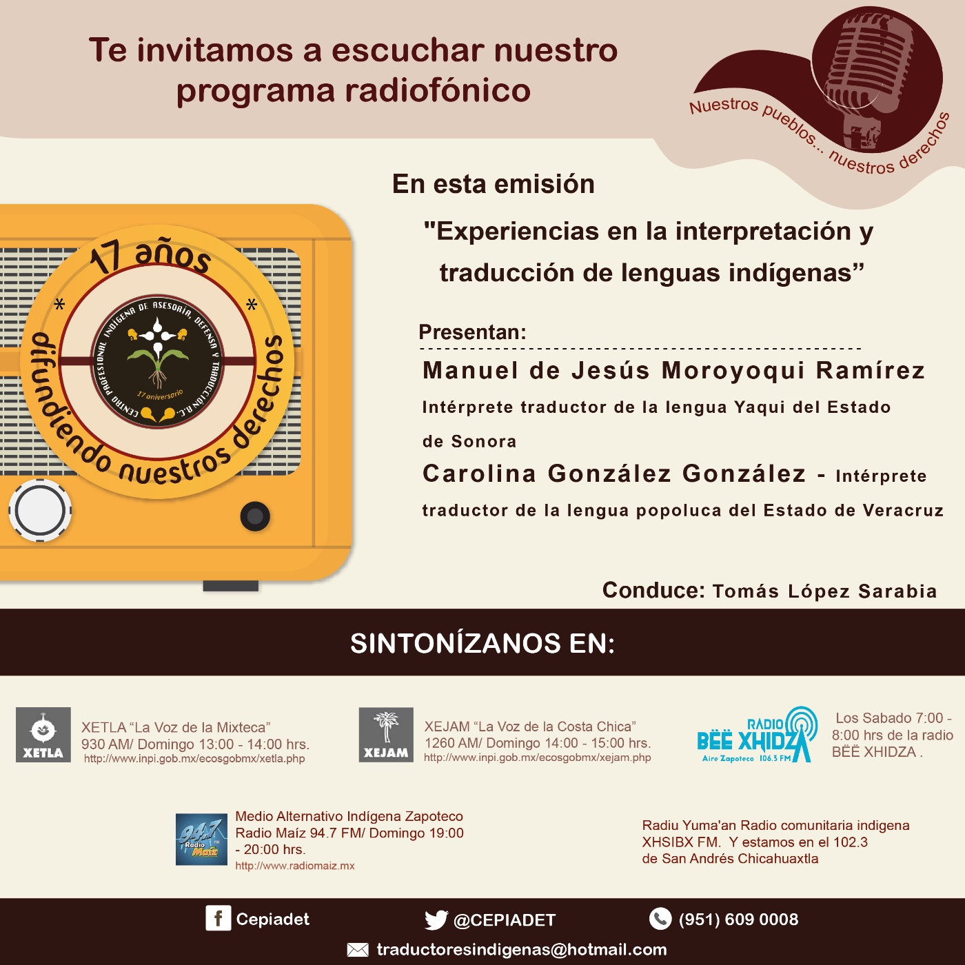 Nuestros Pueblos...Nuestros Derechos