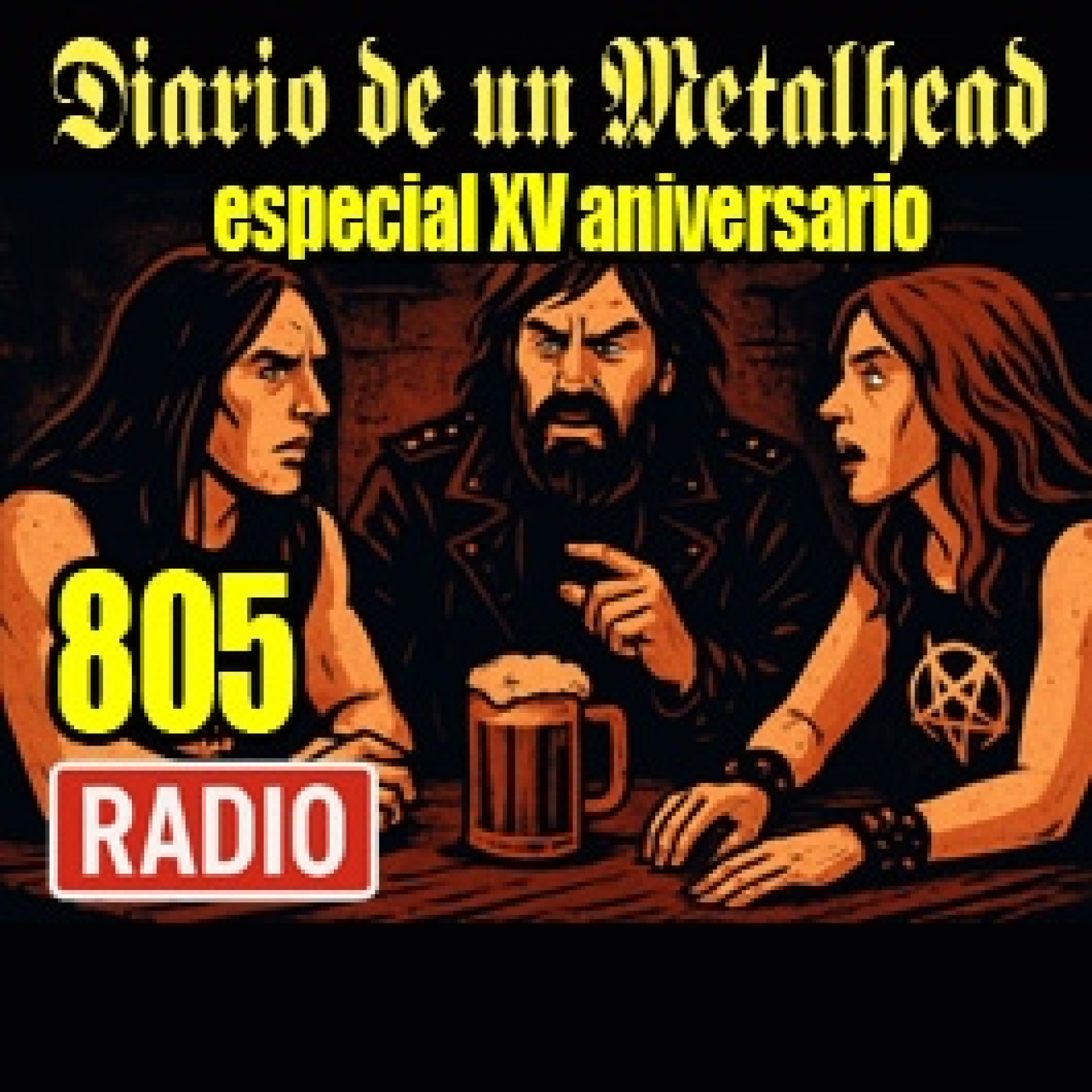 Diario de un Metalhead 805 Tertulia XV Aniversario episode artwork