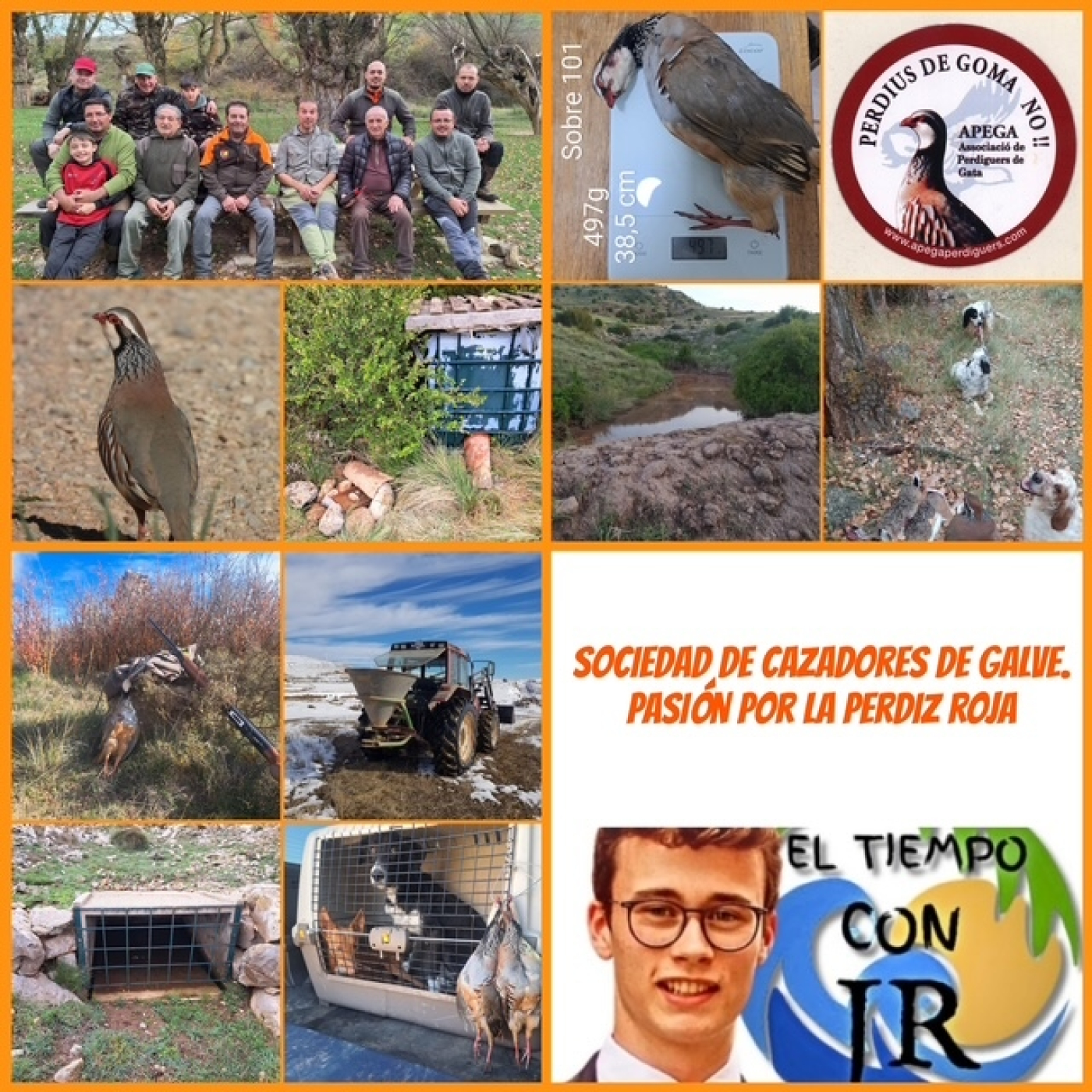 EL MORRAL DEL CAZADOR 16-05-2025 PROG 428 "GALVE, UN EJEMPLO DE GESTIÓN PARA CONSERVAR LA PERDIZ ROJA"