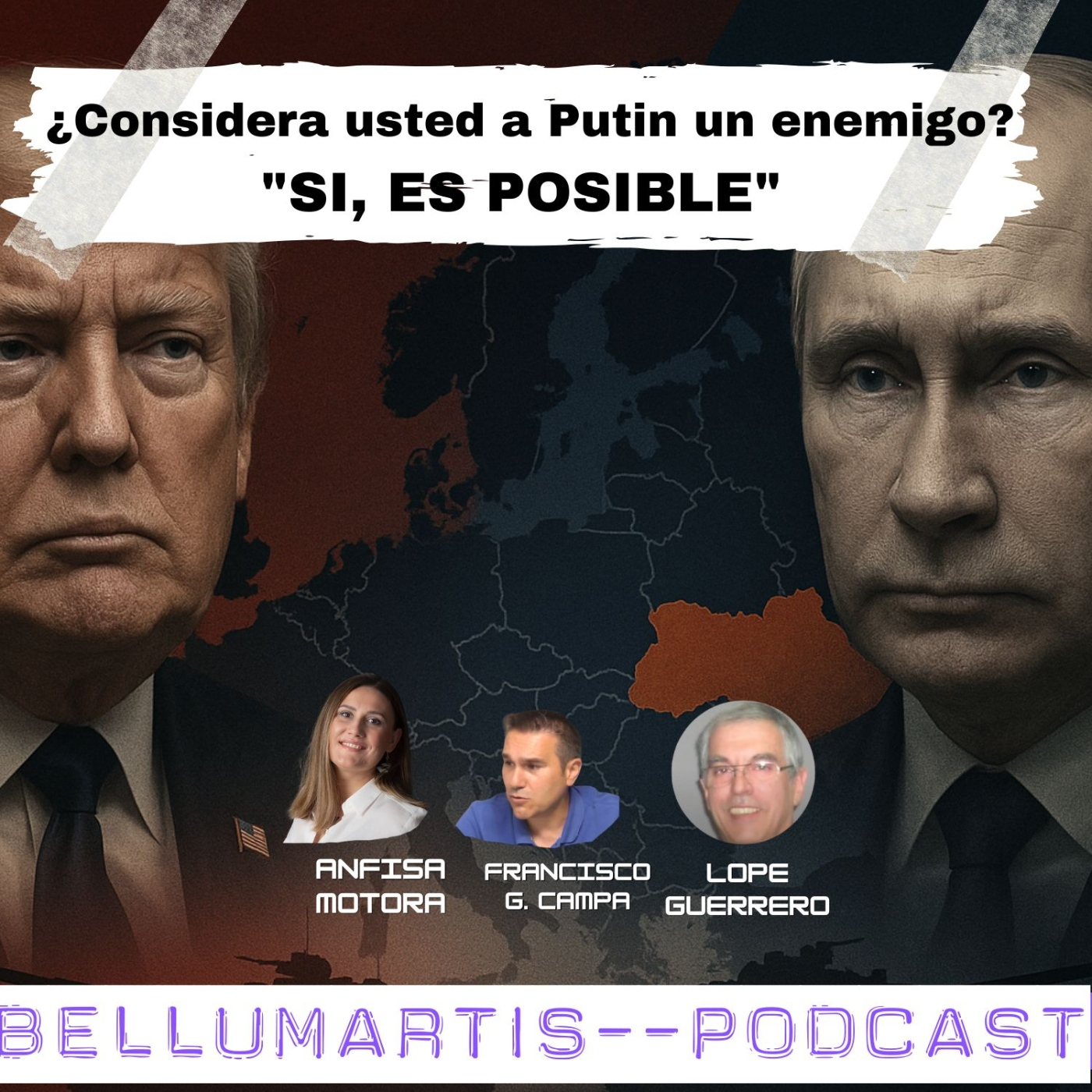 ¿Considera usted a Putin un enemigo? "SI, ES POSIBLE" Trump, Ucrania y la nueva OTAN frente a Rusia