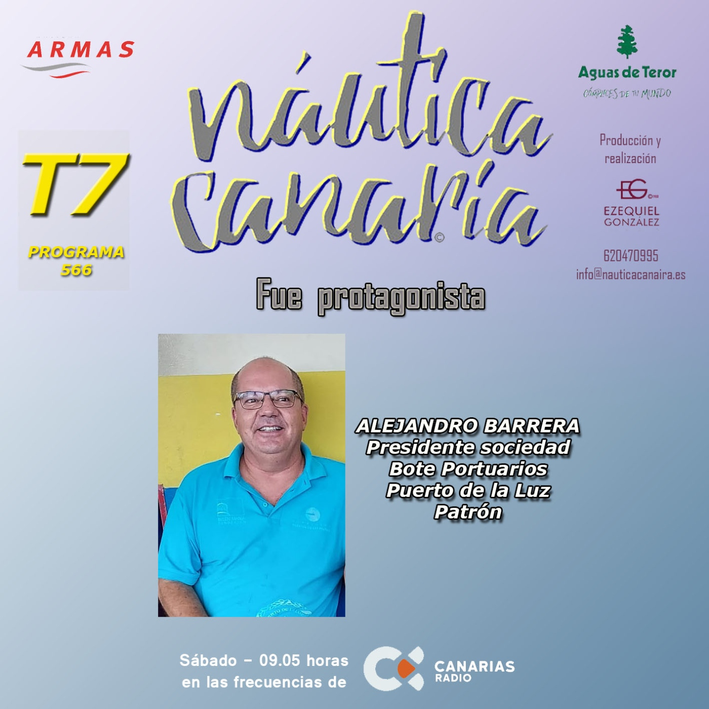 NÁUTICA CANARIA 566 - T7 -- en Canarias Radio.- 3junio2023 episode artwork