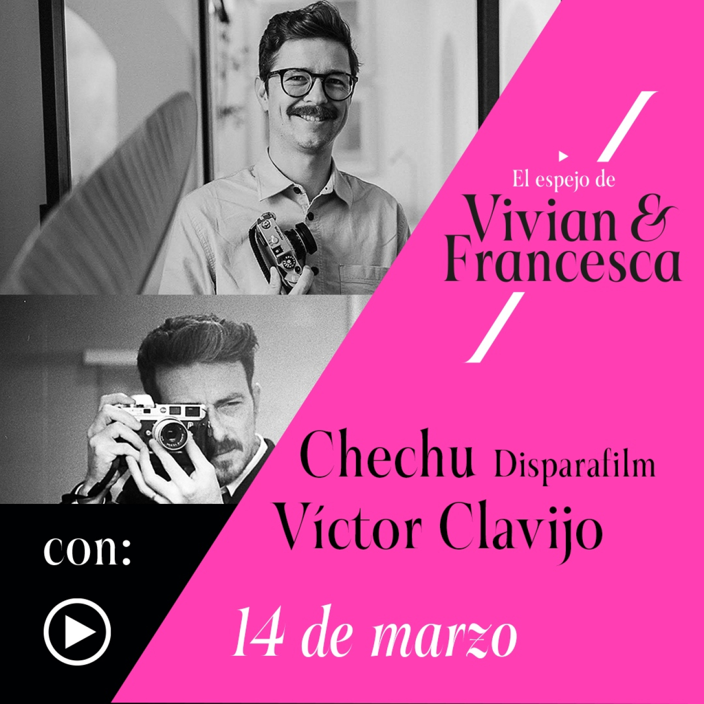El espejo de Vivian y Francesca