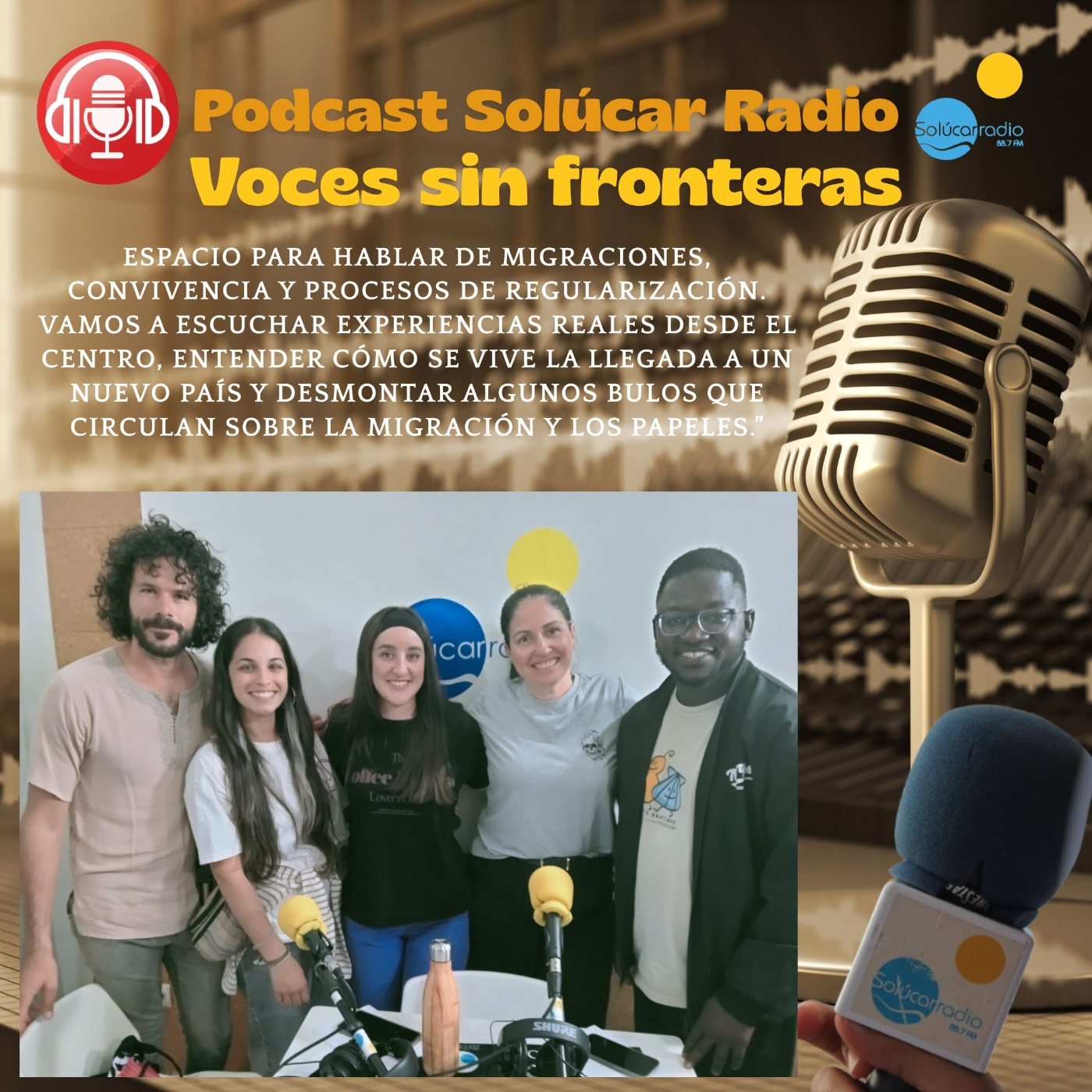 VOCES SIN FRONTERAS espacio para hablar de migraciones, convivencia y procesos de regularización. episode artwork