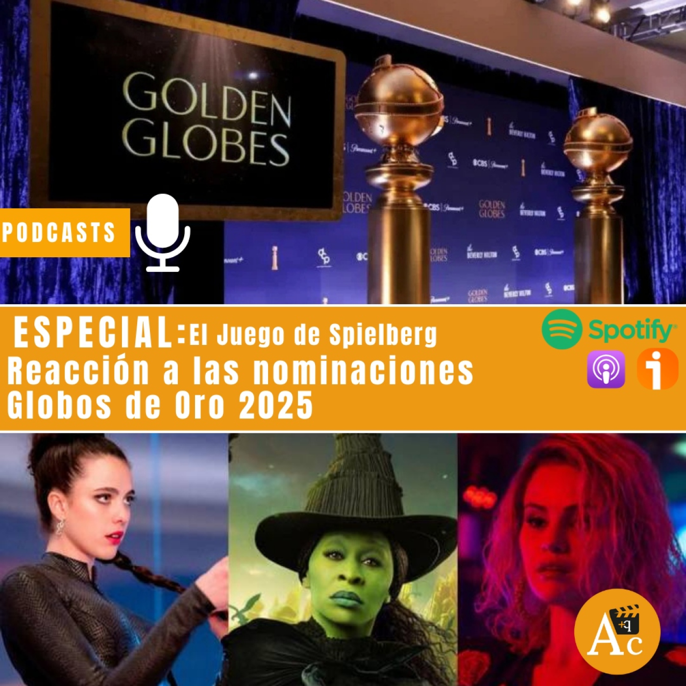 Reacci N A Las Nominaciones Globos De Oro El Juego De Spielberg Podcast En Ivoox