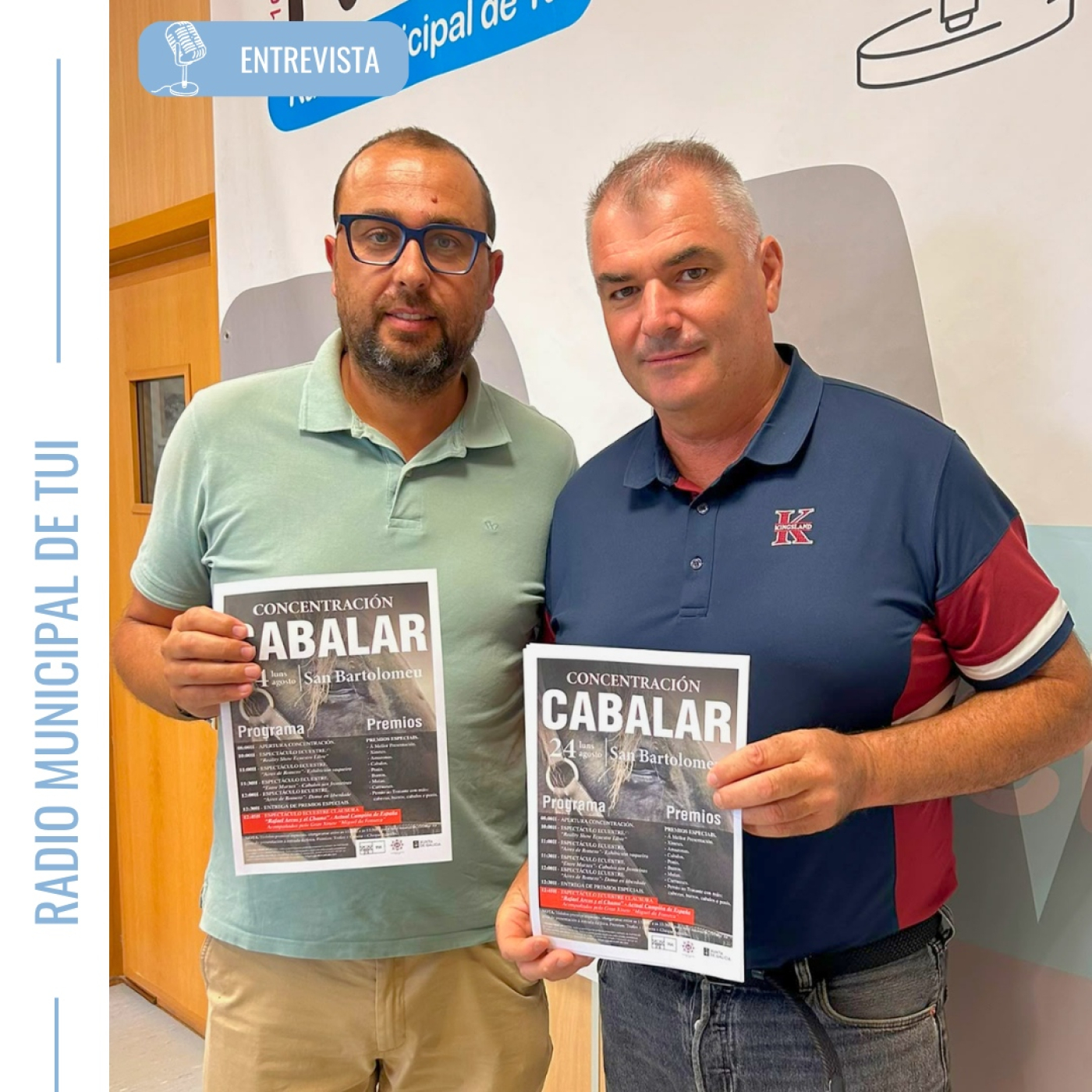Ent. Rafael Estévez, concelleiro de Deportes, e Marcos Glez de Hípica Marcos - Concentración Cabalar de San Bartolomeu episode artwork