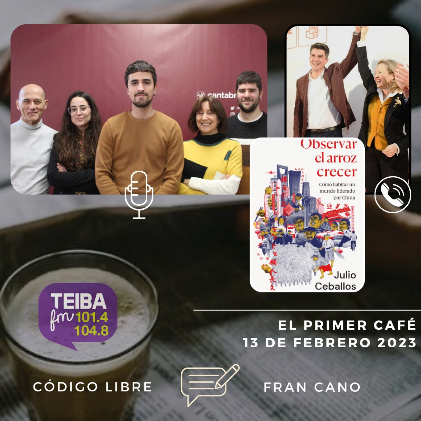 El Primer Café 13/10/2023 episode artwork