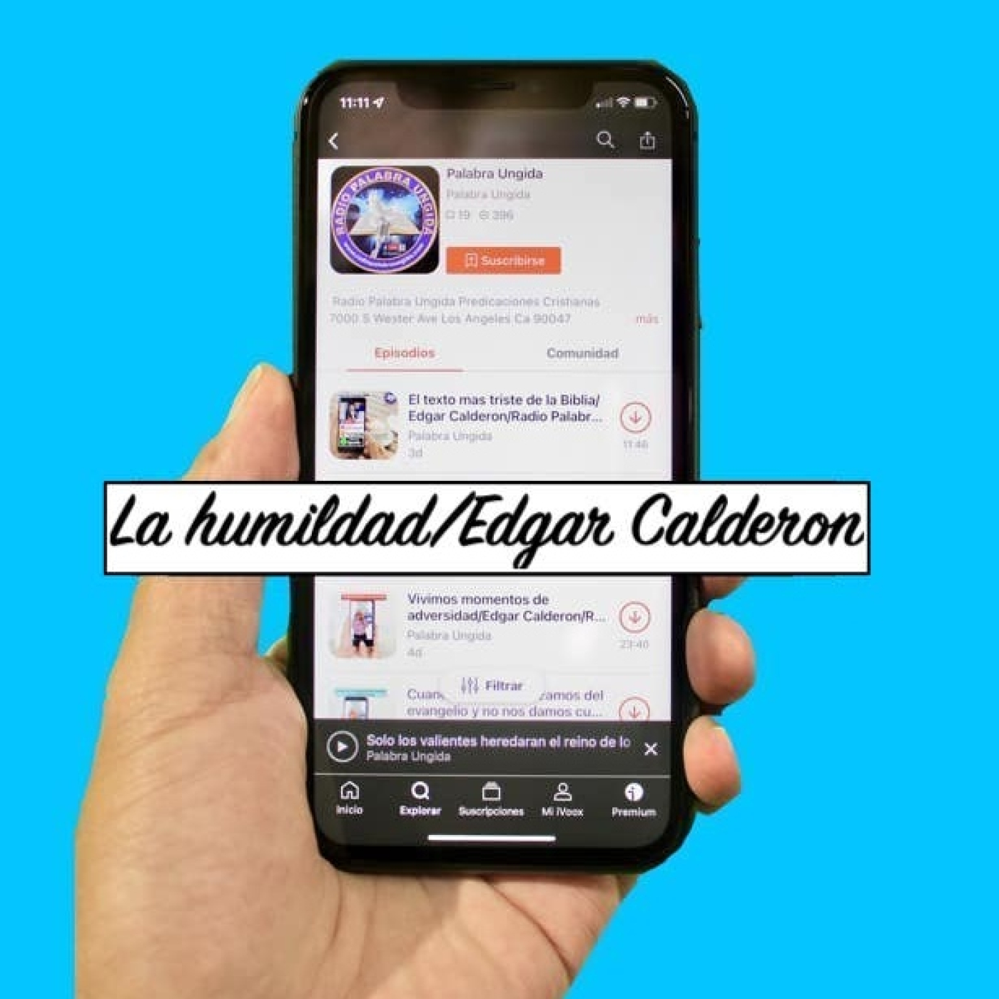 La humildad/Edgar Calderon/Palabra Ungida episode artwork