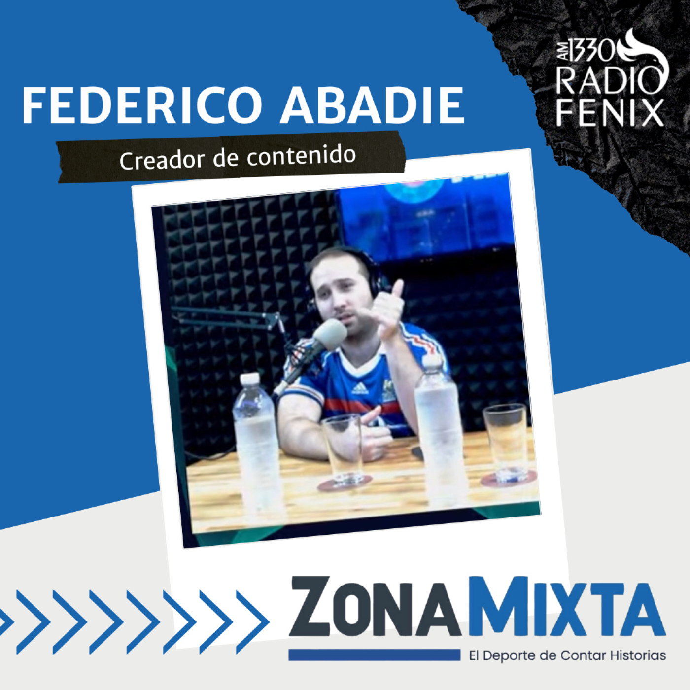 Fede Abadie: "me costó romper con la solemnidad. Trato de oscilar entre ser Miguel Simón y Flavio Azaro" episode artwork