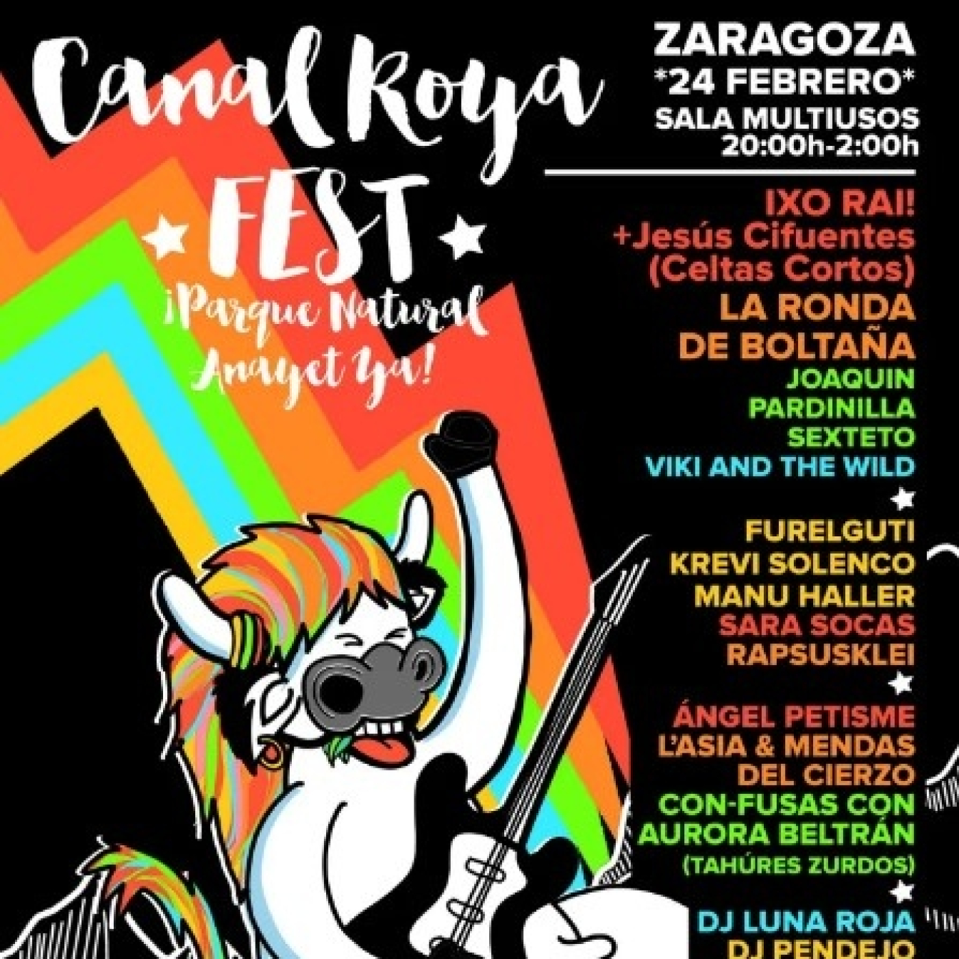MUSICA Y PALABRAS - 168 - CANAL ROYA FEST -