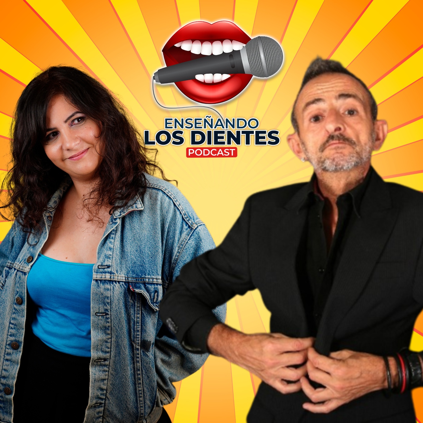 Enseñando los dientes