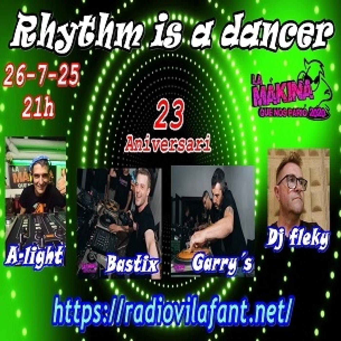 rhythm is a dancer 26-7-25 el 23 aniversario episode artwork