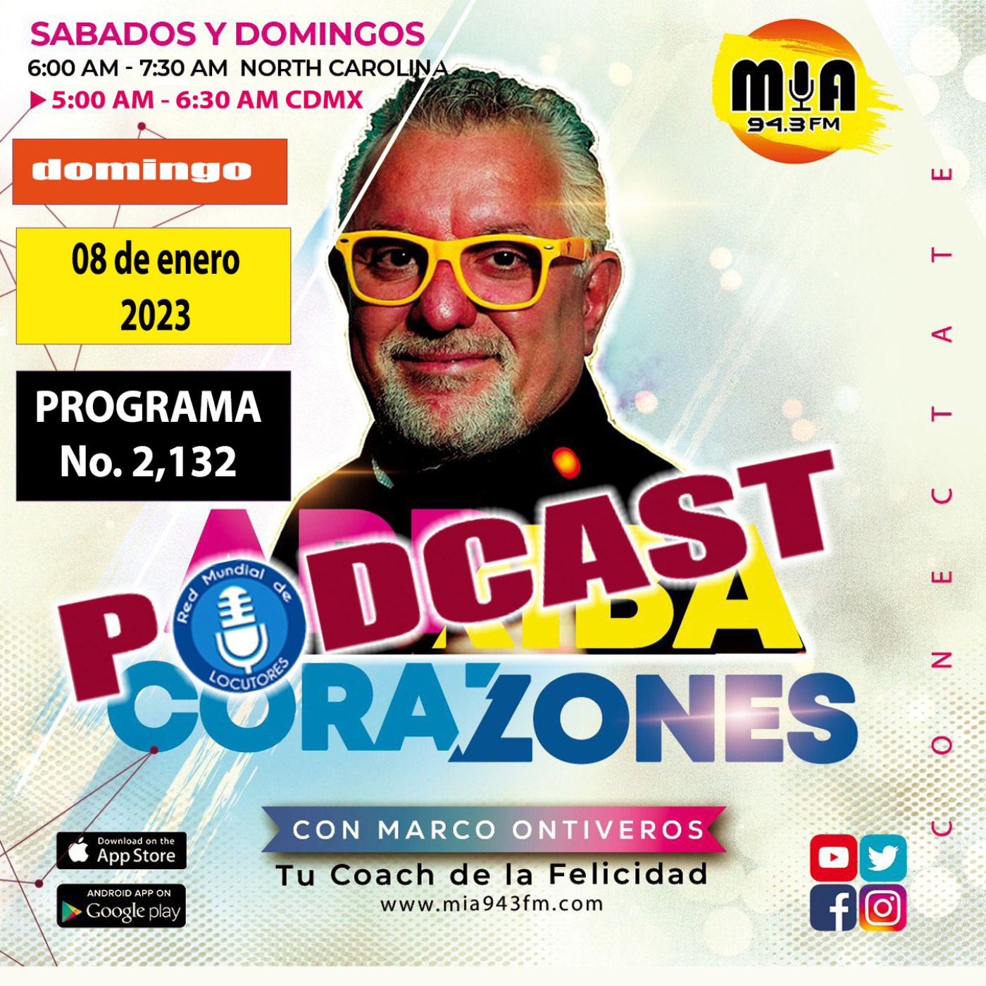 2132-arriba-corazones-2023-01-08-DOMINGO-GrandesExitos-SonesHidalguenses-MIA943fm episode artwork