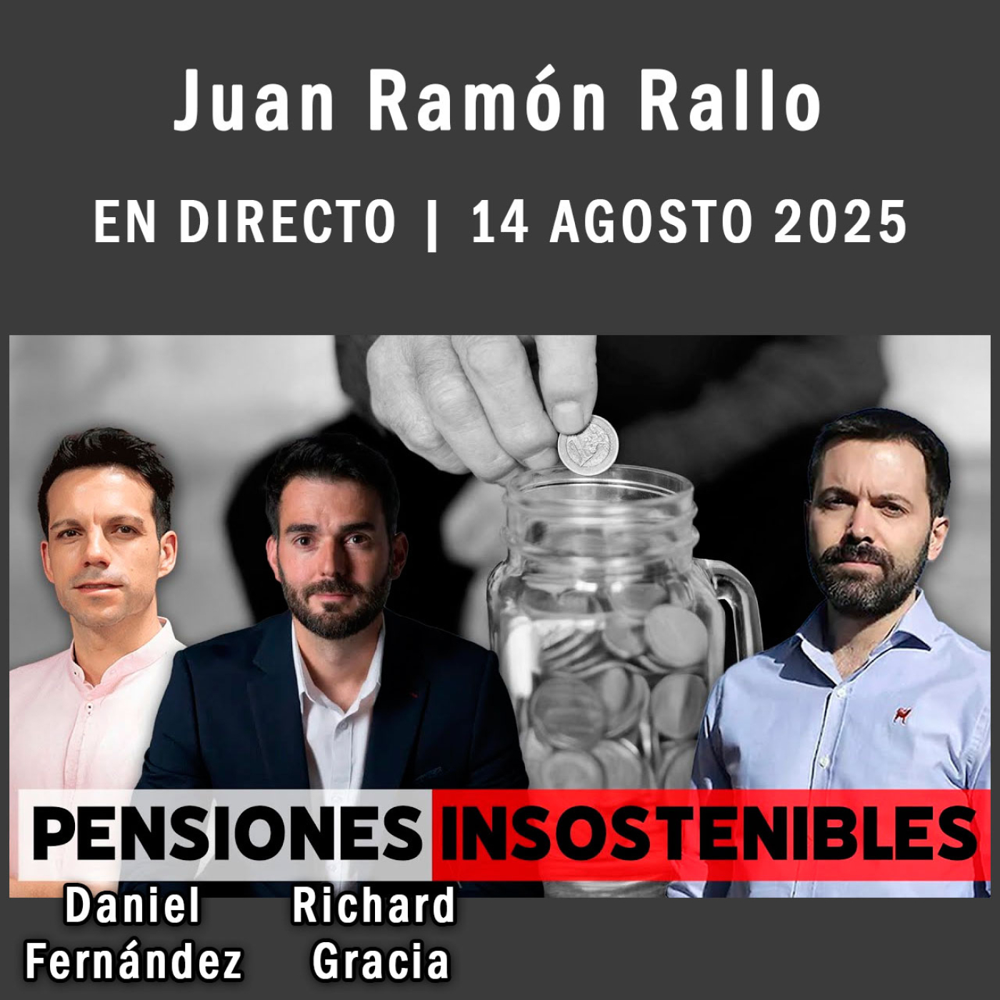 Pensiones públicas: ¿trabajar más y cobrar menos? | Directo 14 Agosto 2025
