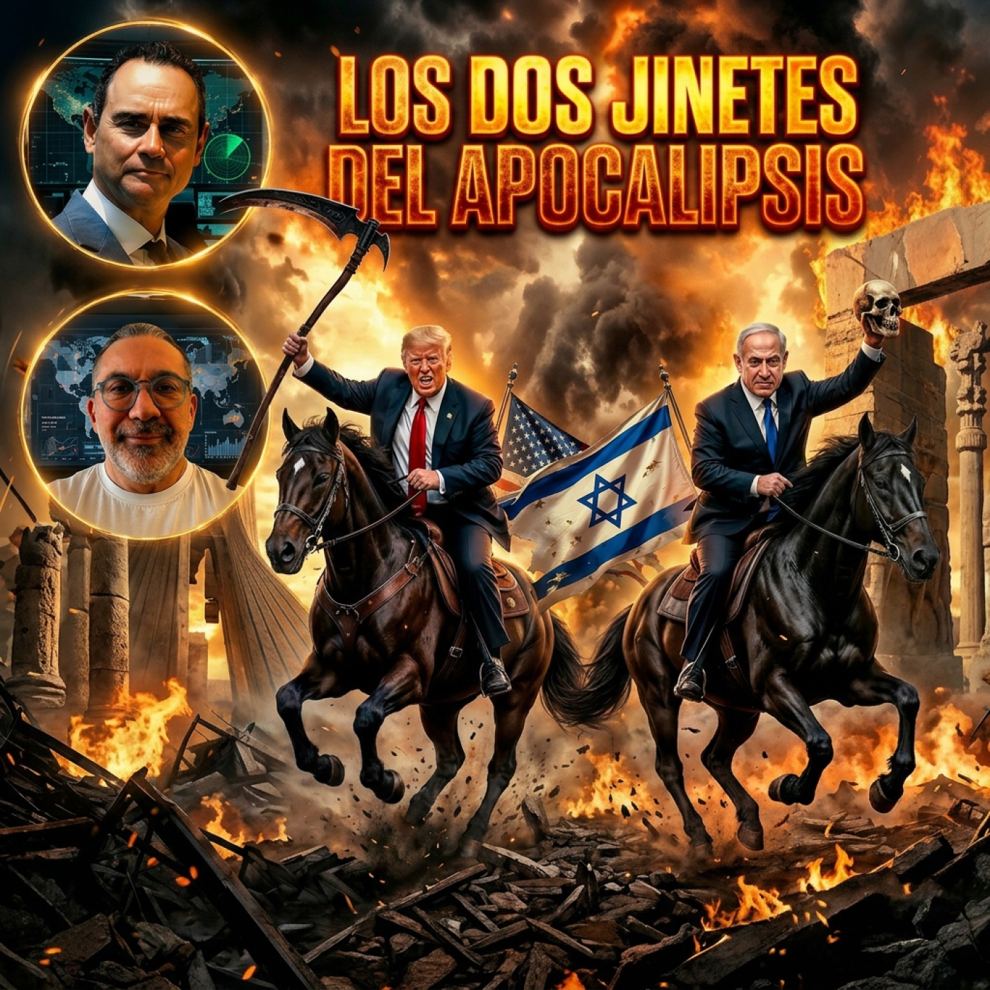 Trump y Netayahu siguen con su plan de guerra total episode artwork