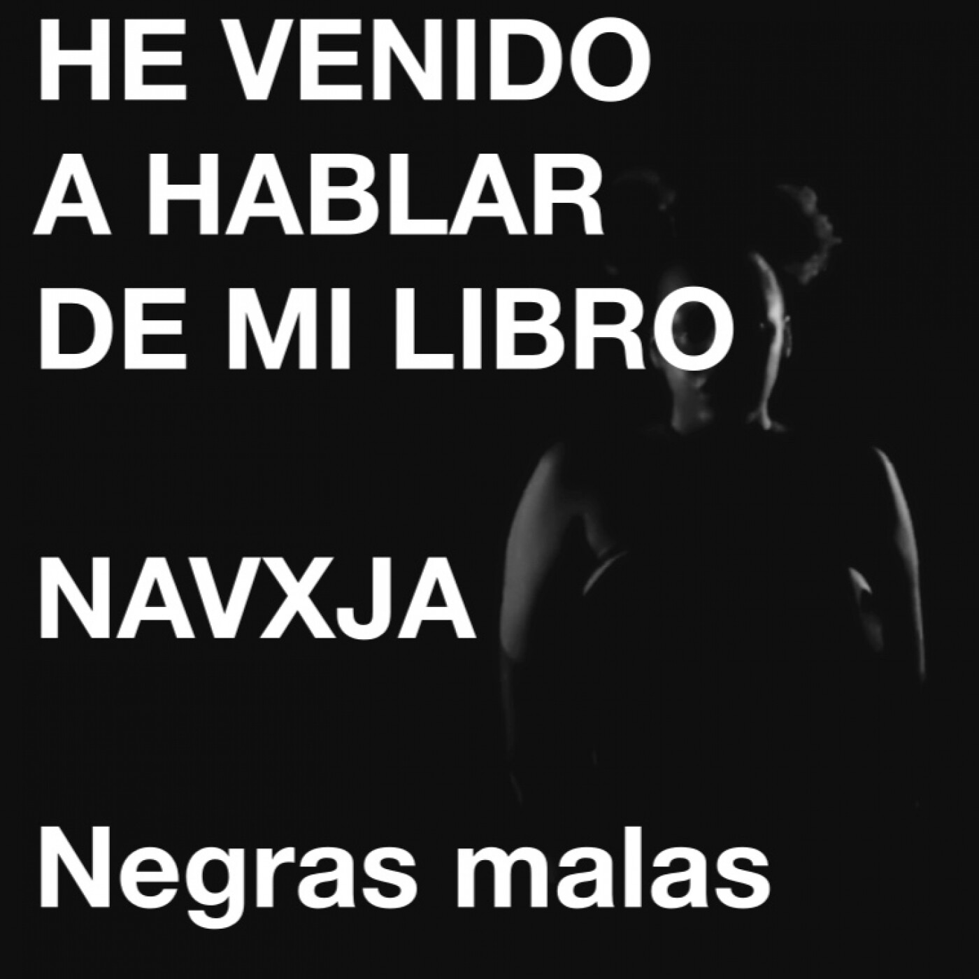 He venido a hablar de mi libro