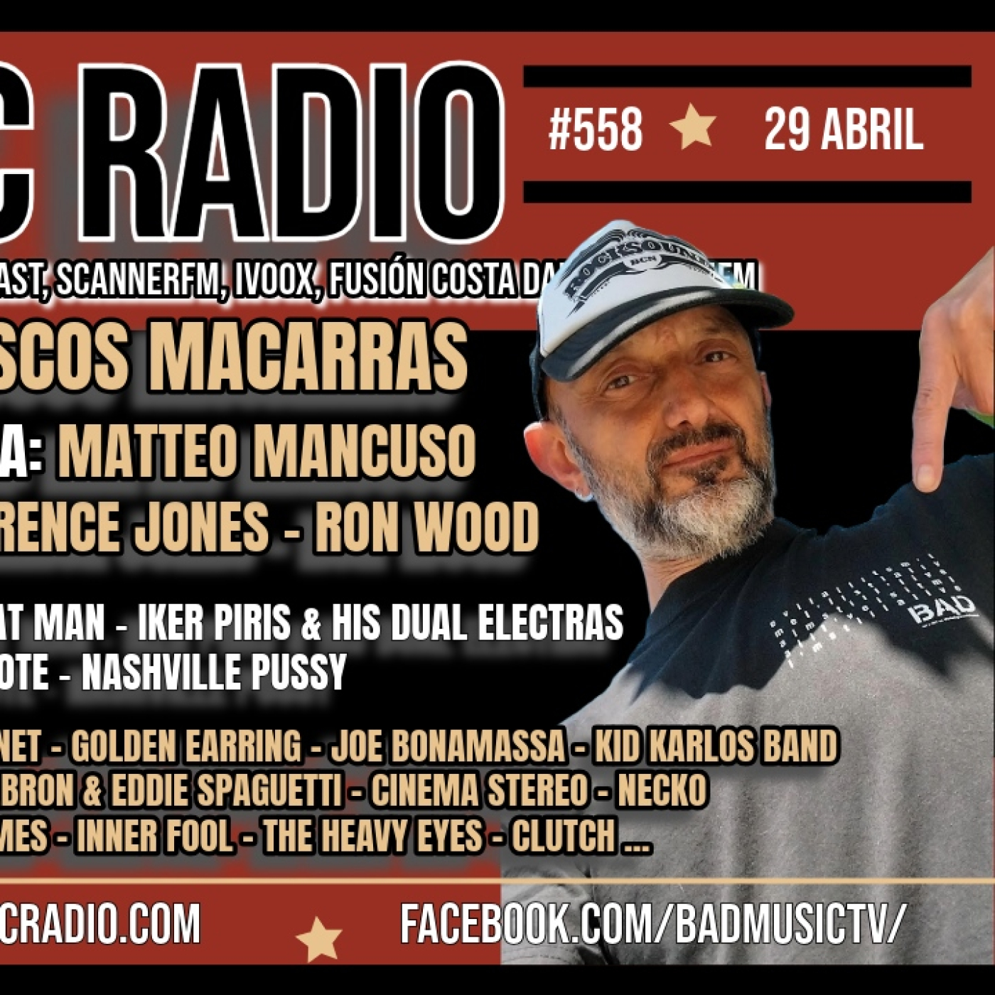 BAD MUSIC RADIO #558. DISCOS MACARRAS episode artwork