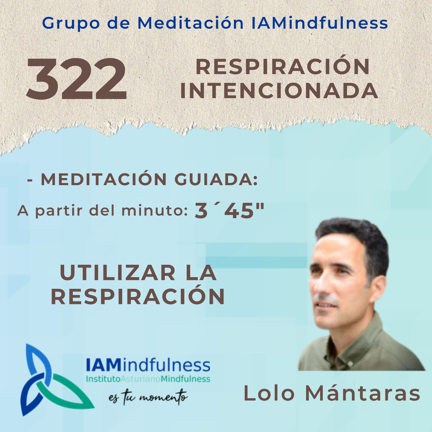 S322 RESPIRACIÓN INTENCIONADA - UTILIZAR LA RESPIRACIÓN episode artwork