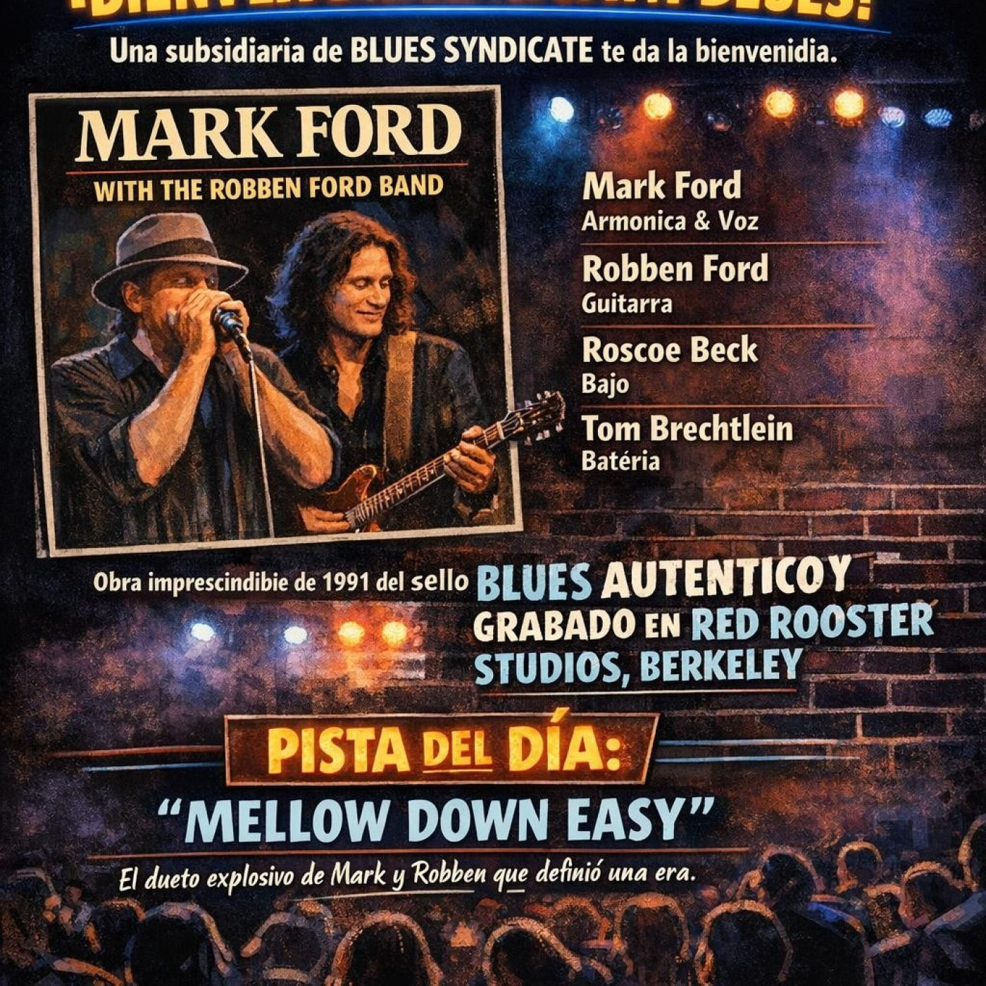 FLASH BLUES - MELLOW DOWN EASY - MARK FORD episode artwork