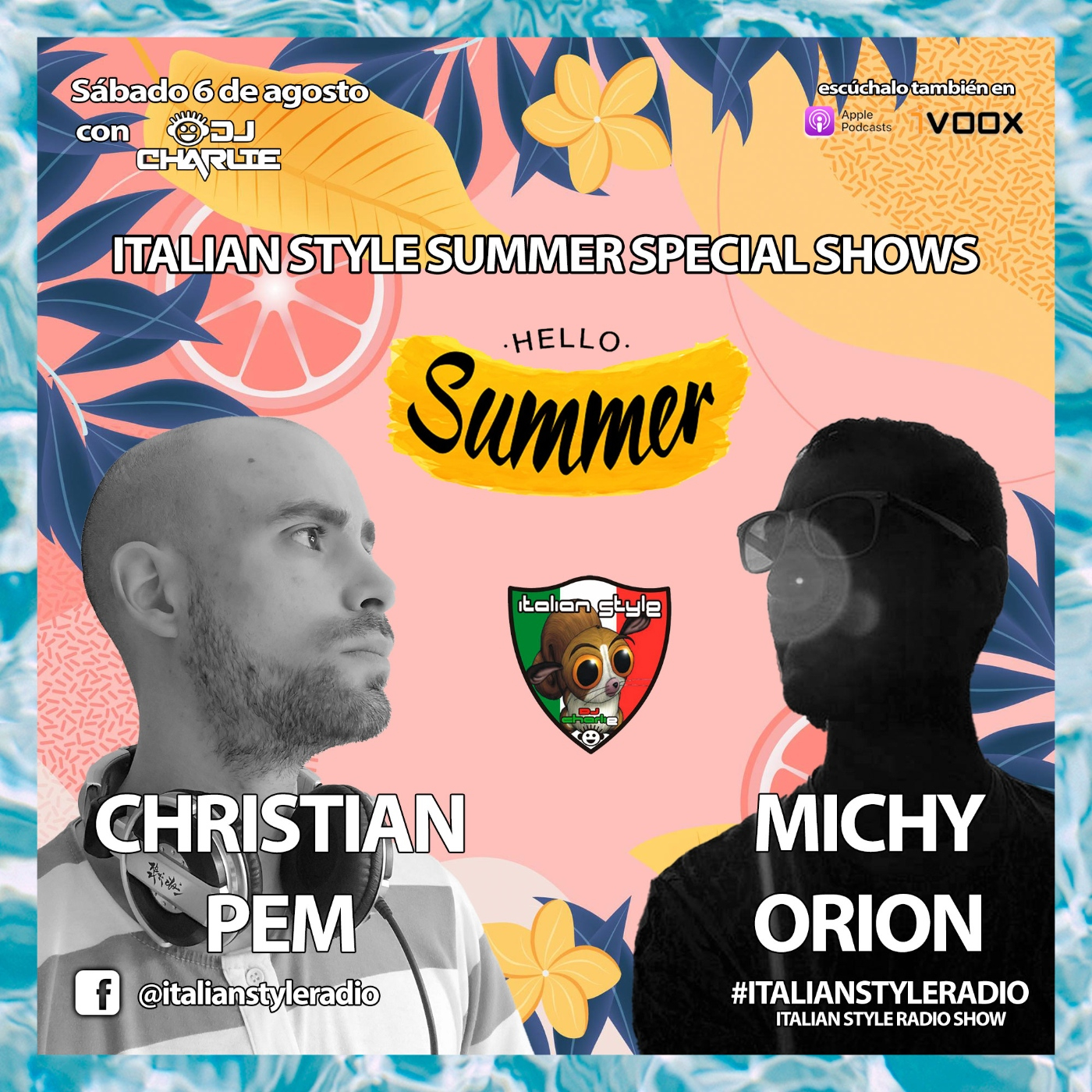 ITALIAN STYLE radio show 841 06-08-2022 episode artwork