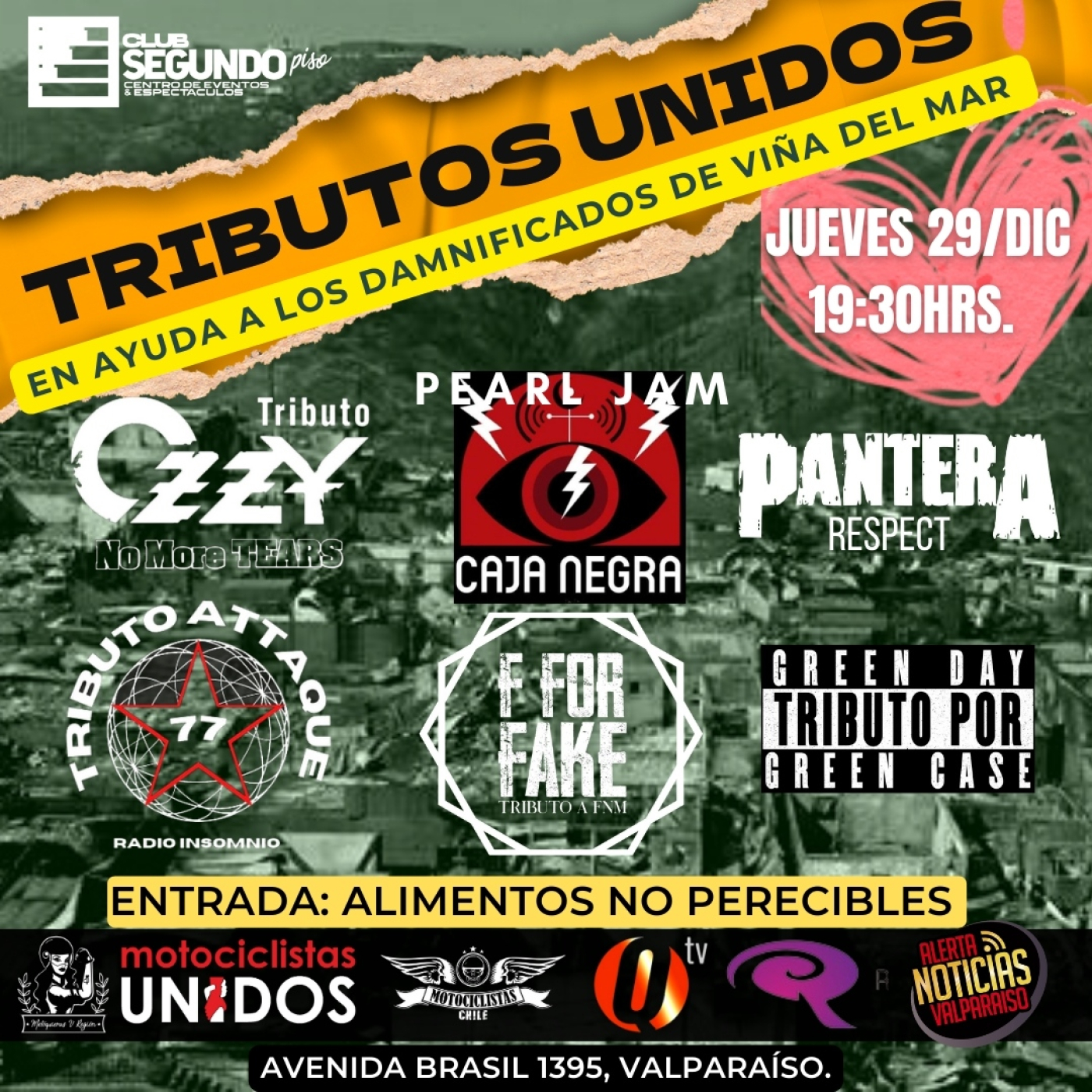 PODCAST: CONVERSAMOS CON ROBERTO PINO DE SALA SEGUNDO PISO SOBRE "TRIBUTOS UNIDOS" episode artwork