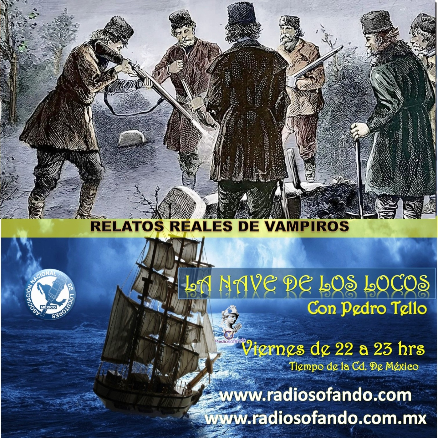 La Nave de los Locos_RELATOS REALES DE VAMPIROS_28-03-25 episode artwork