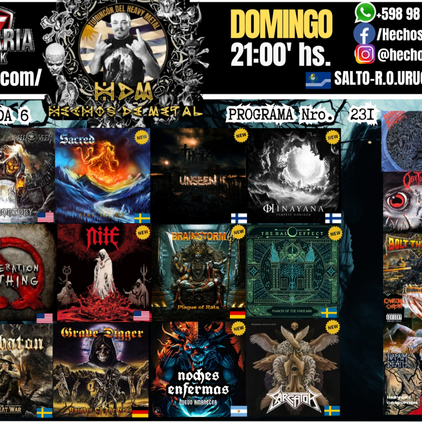 HECHOS DE METAL_Programa Nro. 231 Episodio 03 Temporada 6 (19.Enero.2025) episode artwork