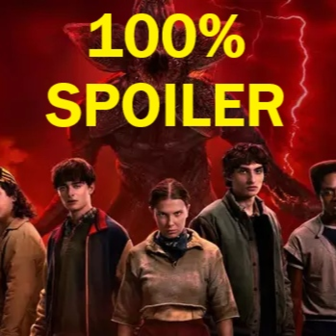 100% Spoiler 10.2. Stranger Things 5.5. Plan de choque. episode artwork