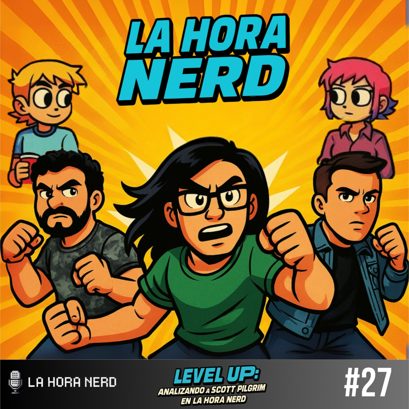 La Hora Nerd #27 - Scott Pilgrim ft. Soledad Cantalagua "Desconectados" episode artwork