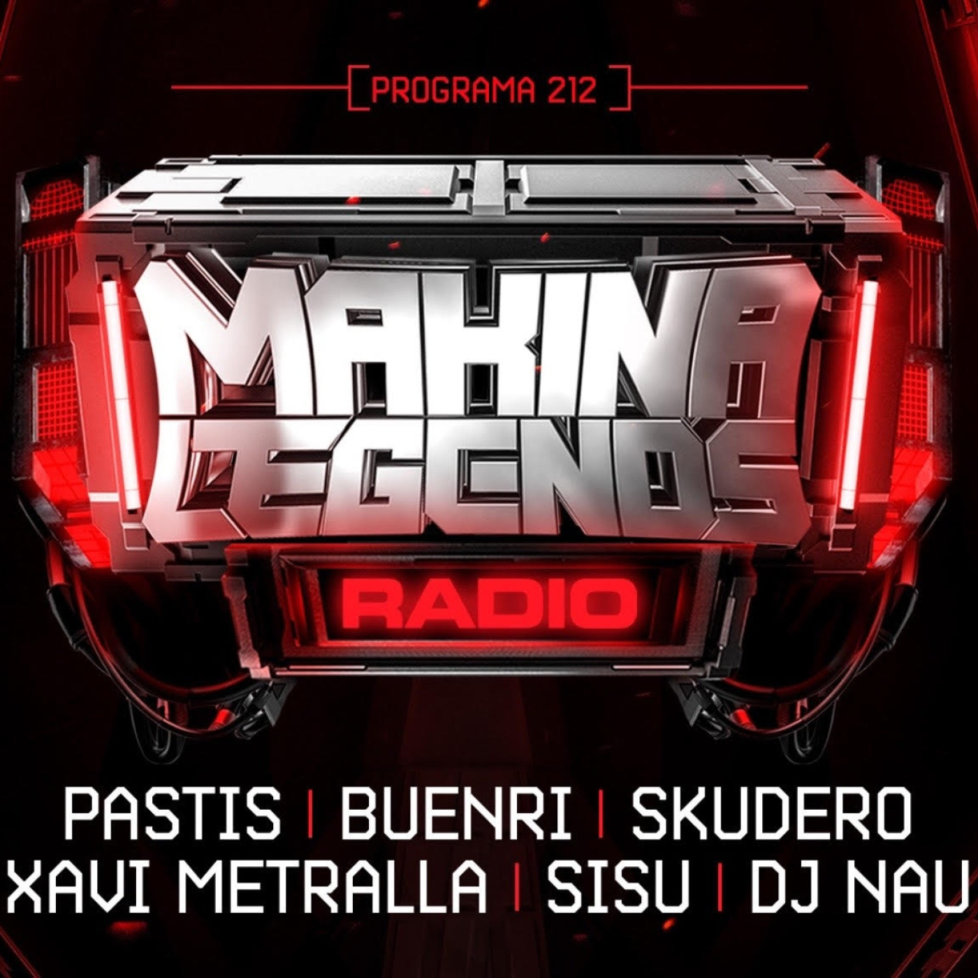 Makina Legends Radio T05 PGM 212 ESPECIAL HARD NOIZERS 2 + CLIPS LA CABRA 30_06_24 episode artwork