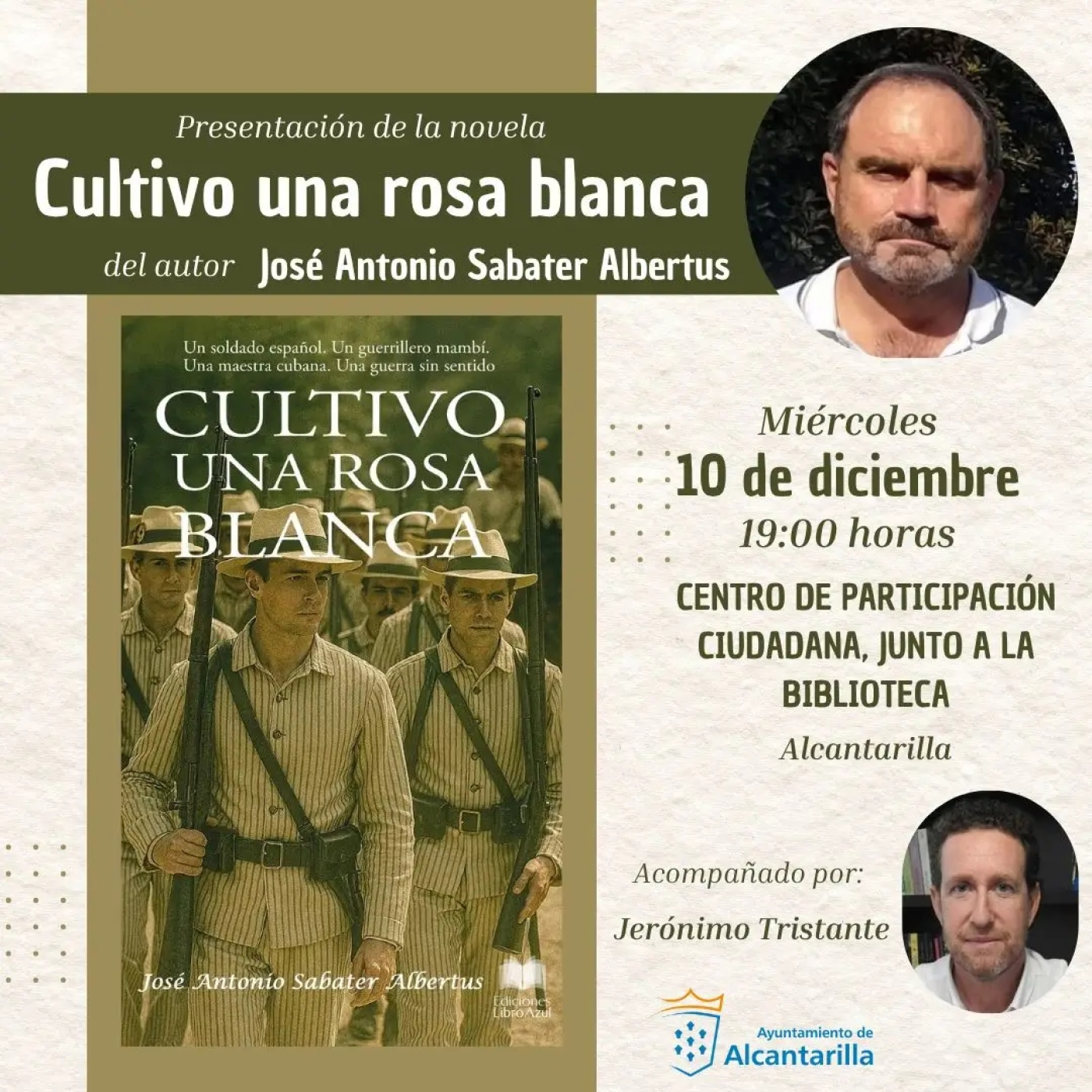 El escritor José Antonio Sabater presenta "Cultivo una rosa blanca". 10-12-2025. episode artwork