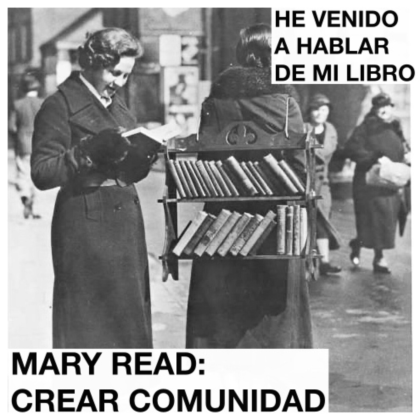 He venido a hablar de mi libro
