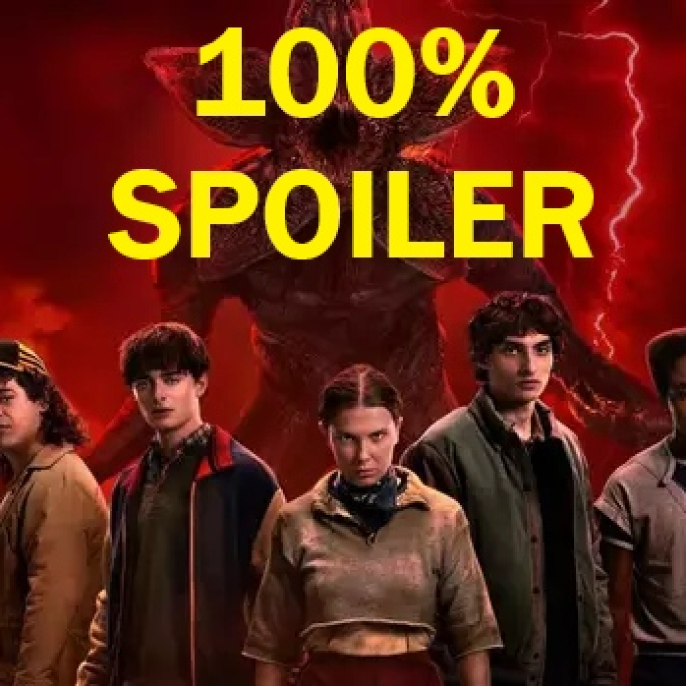 100% Spoiler 10.11. Stranger Things 5.7. El puente. episode artwork