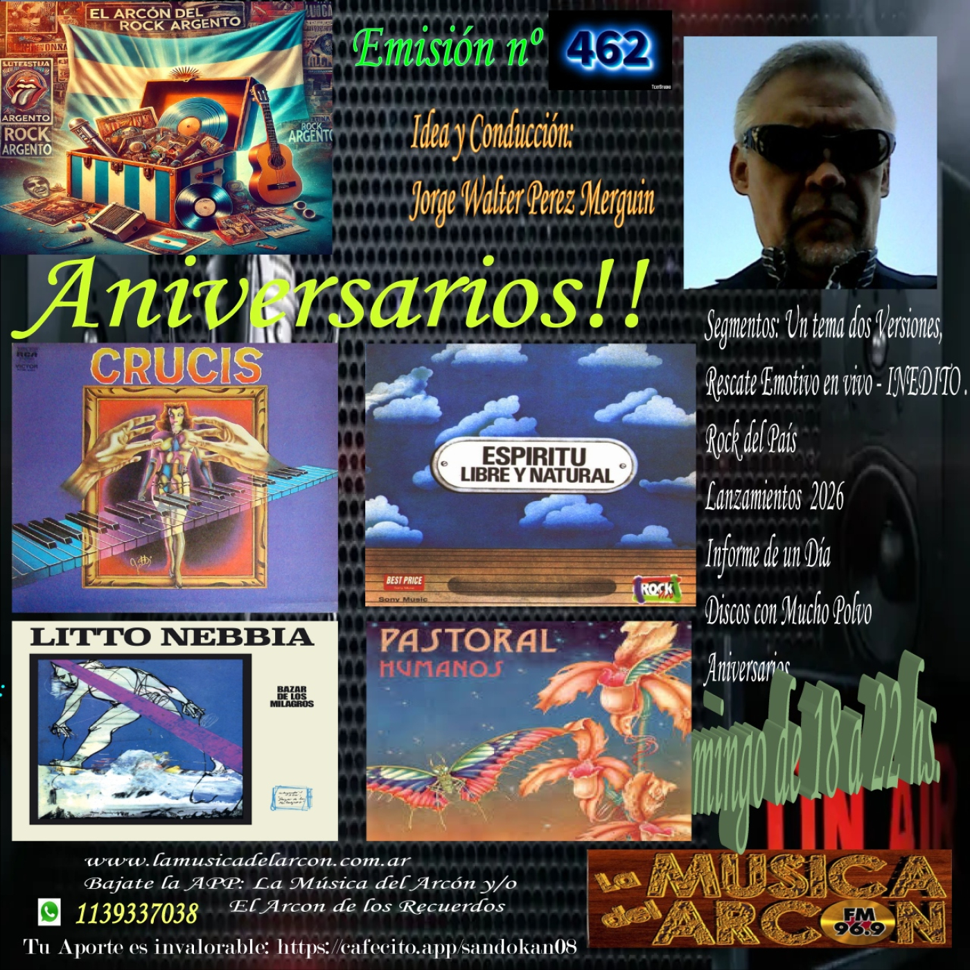 El Arcon del Rock Argento - Emision nº 462 - Discos Aniversario episode artwork